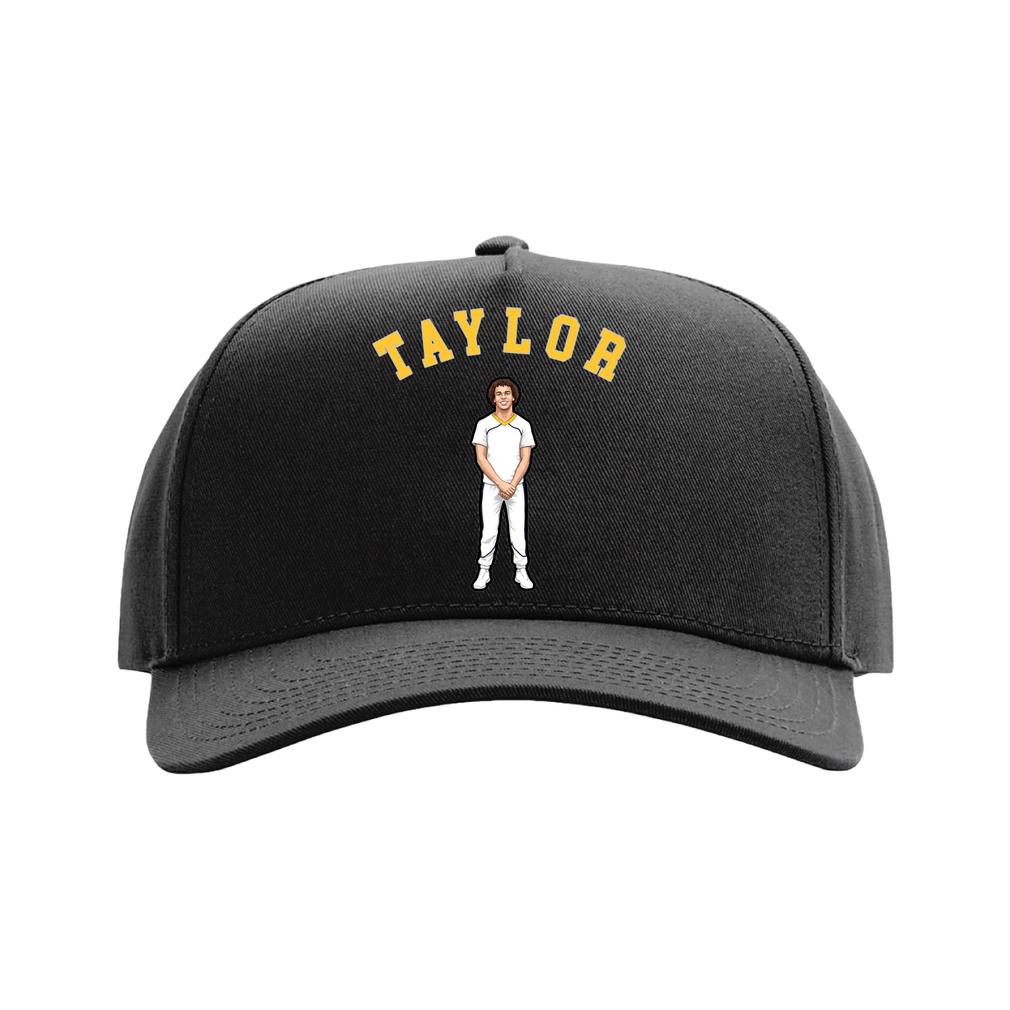 Full Fabric Five-Panel Champ Cap