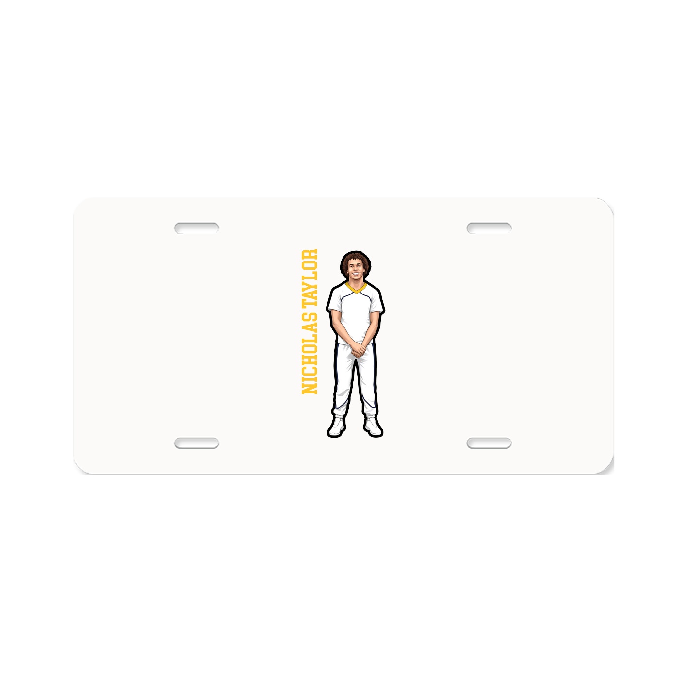 Aluminum License Plate