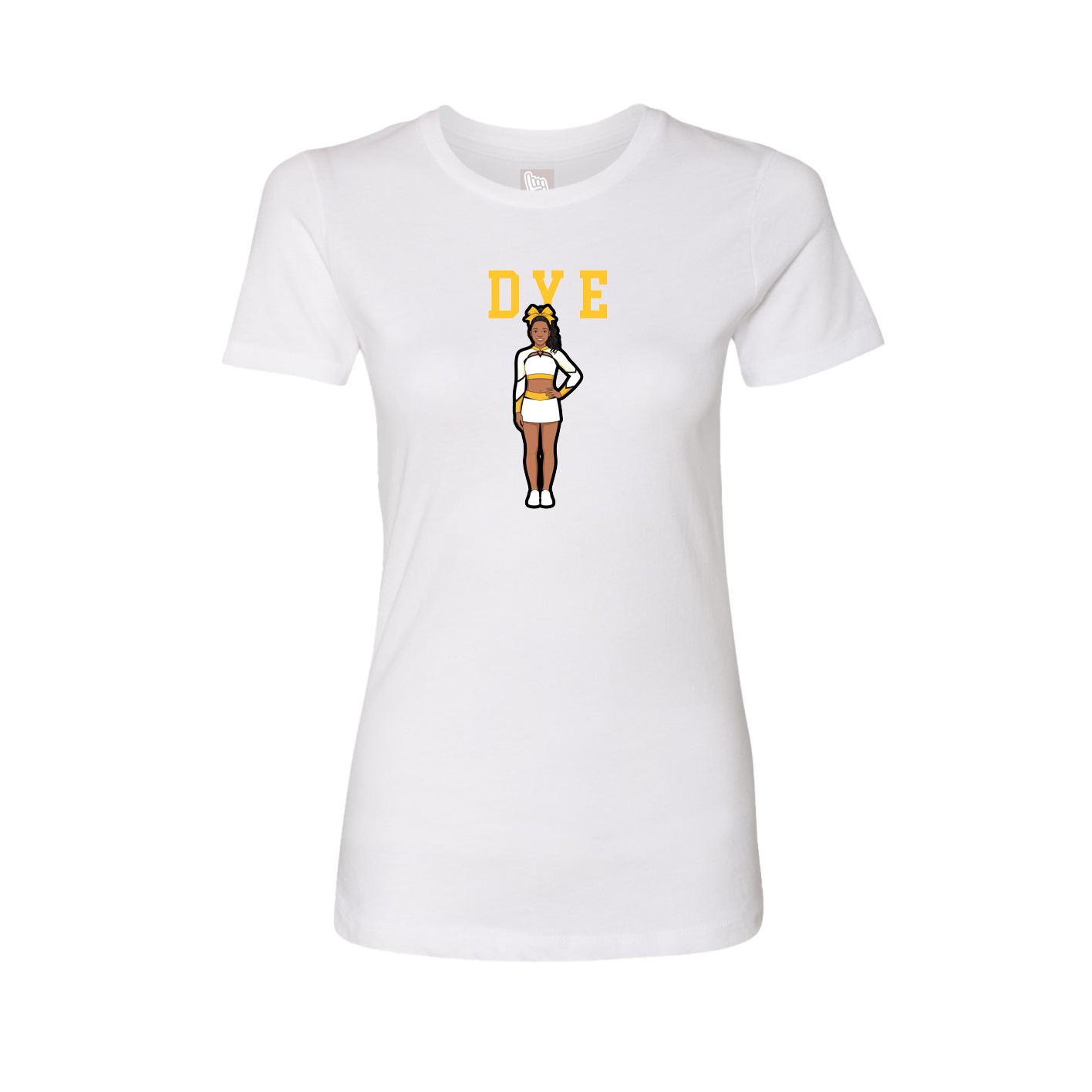 Fitted Women's Tee — Classic in White