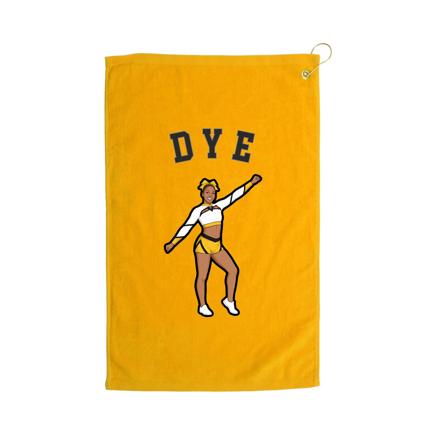 Golf Towel — Classic in Gold