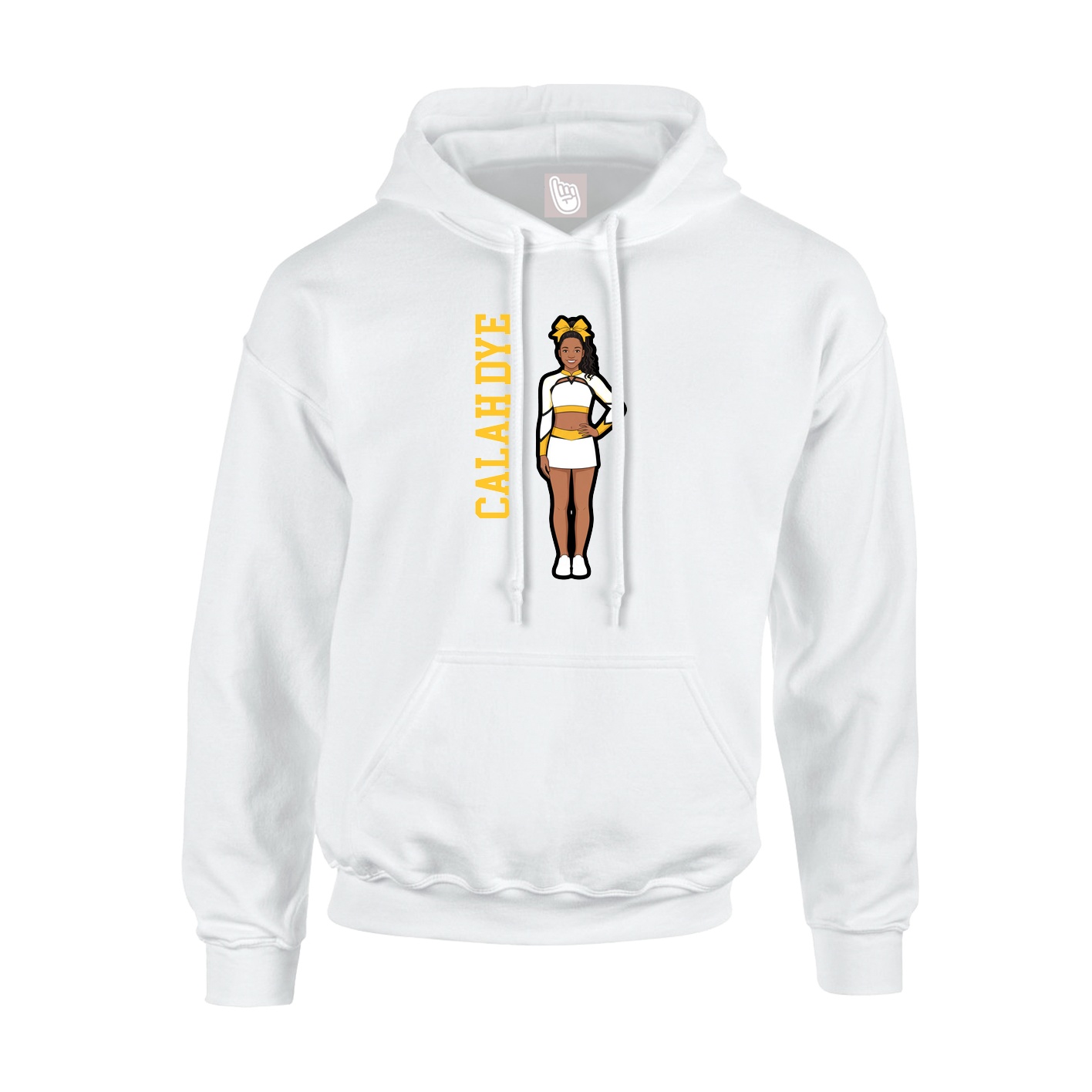 Hoodie — Classic in White