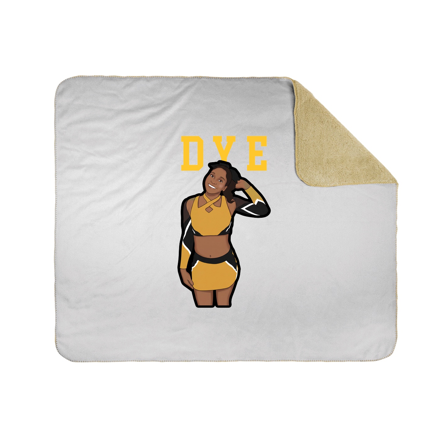 50x60 Sherpa Lined Throw Blanket