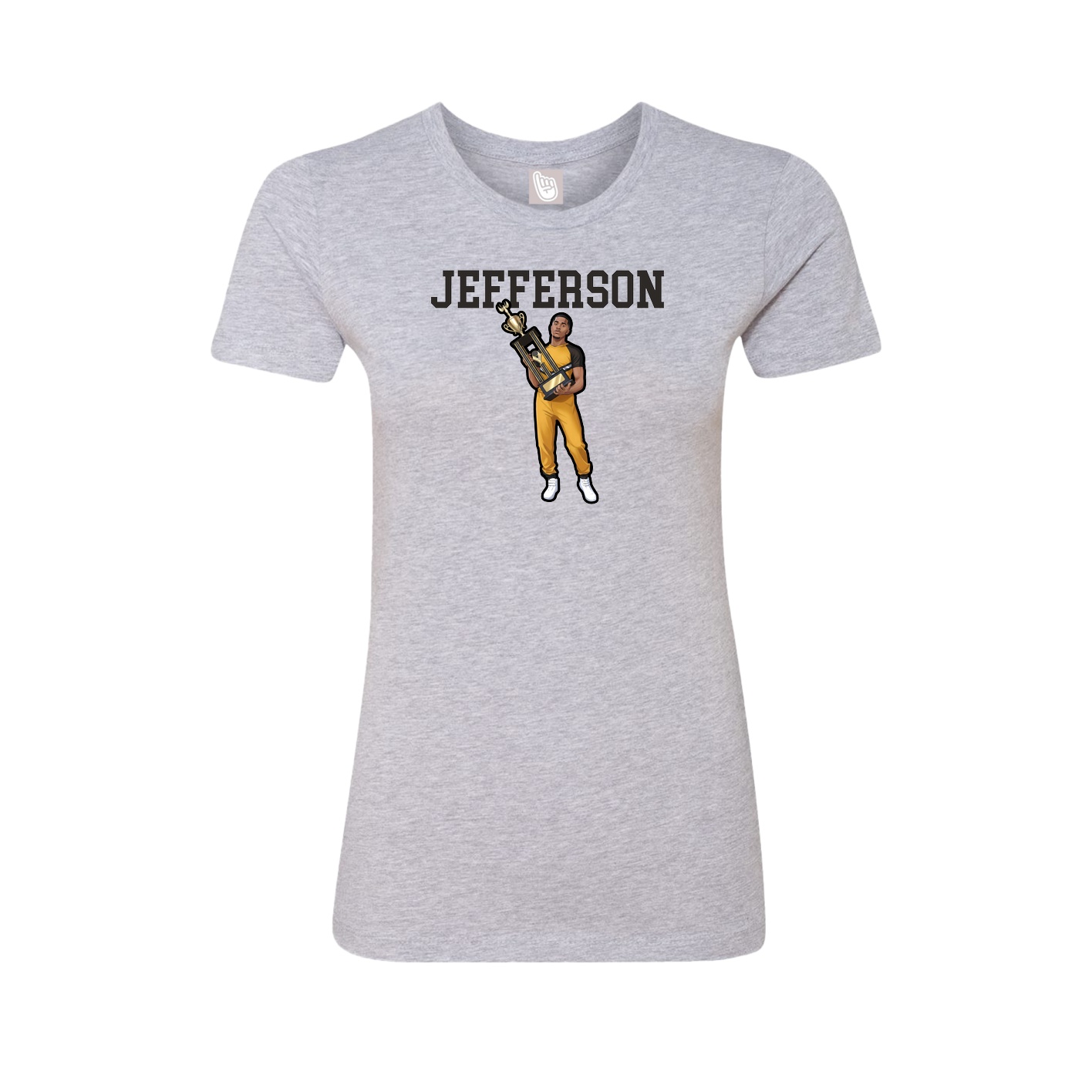 Fitted Women's Tee — Shirsey in Grey
