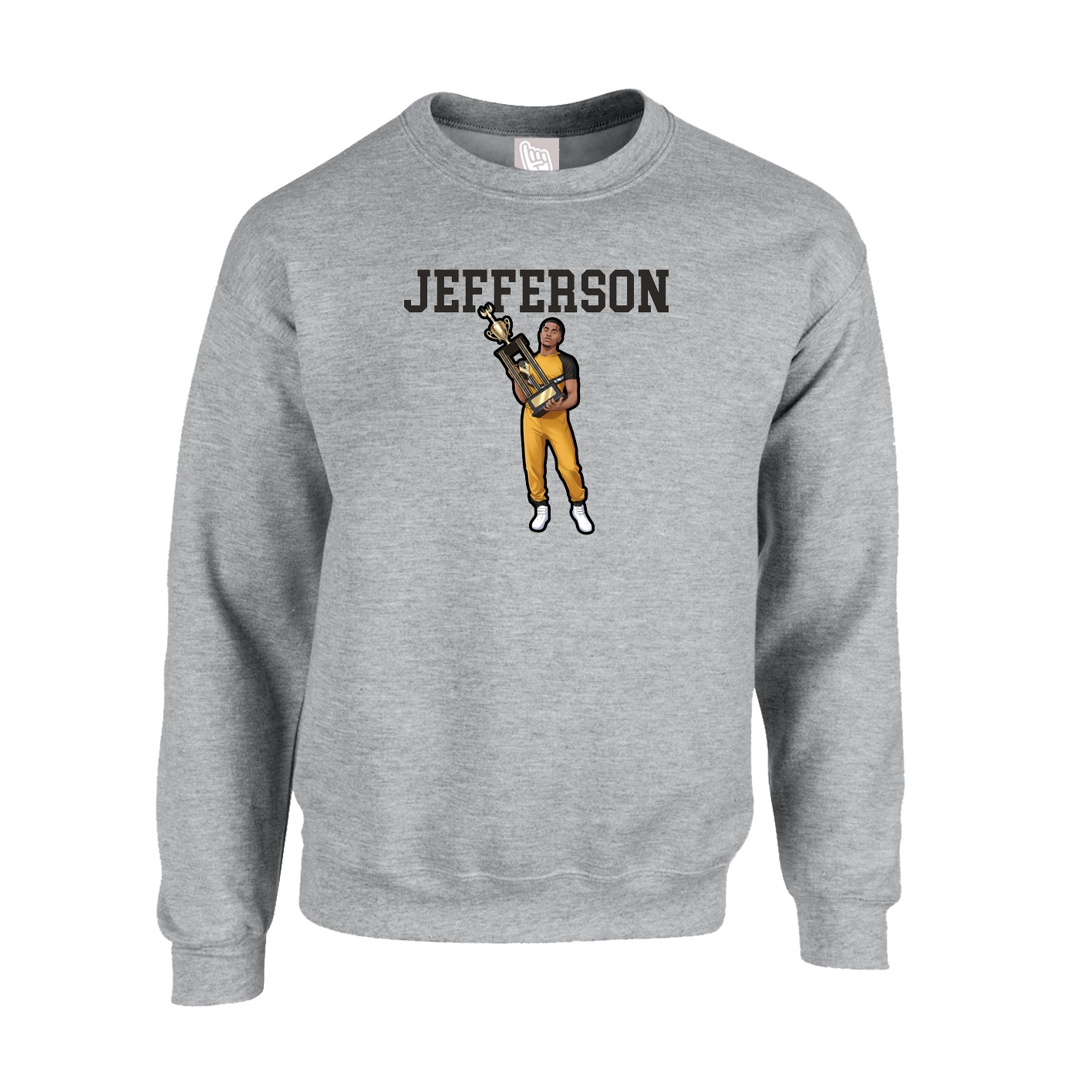 Fleece Crew — Shirsey in Grey