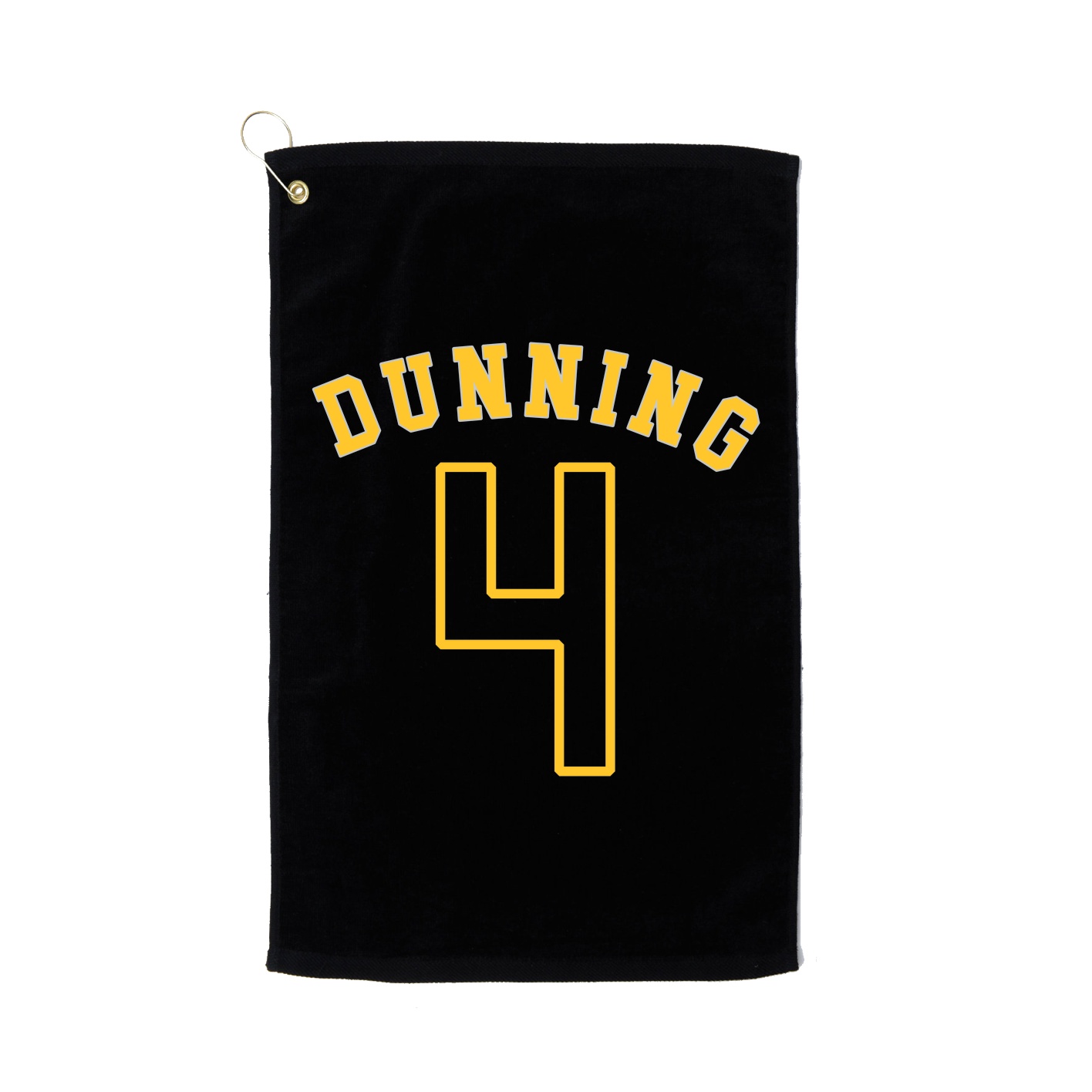 Golf Towel — Shirsey Arch in Black