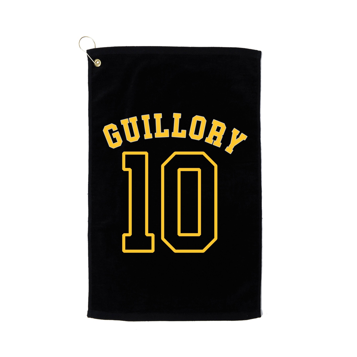 Golf Towel — Shirsey Arch in Black