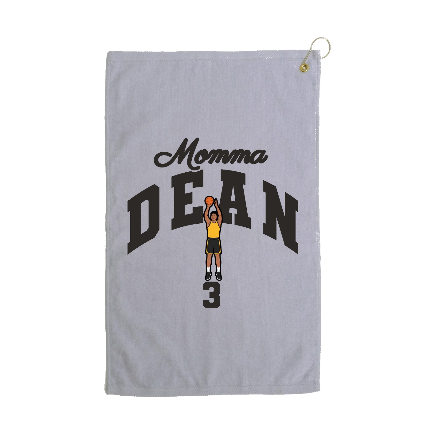 Golf Towel — Mothers Day Arch in Grey