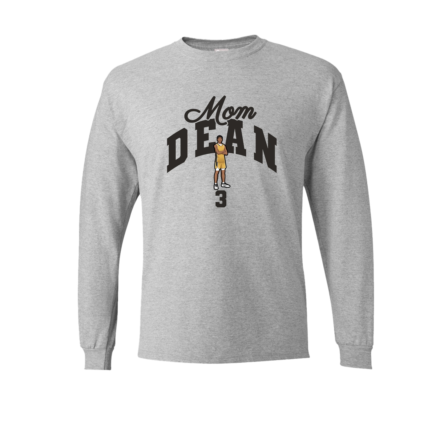 Long Sleeve Tee — Mothers Day Arch in Grey