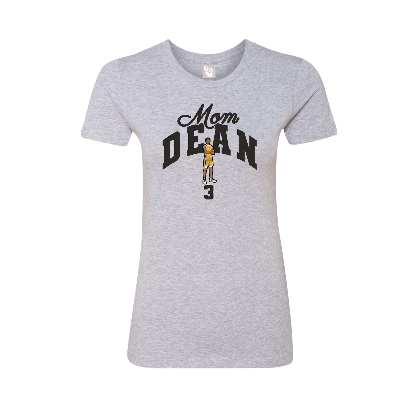 Womens Tee — Mothers Day Arch in Grey