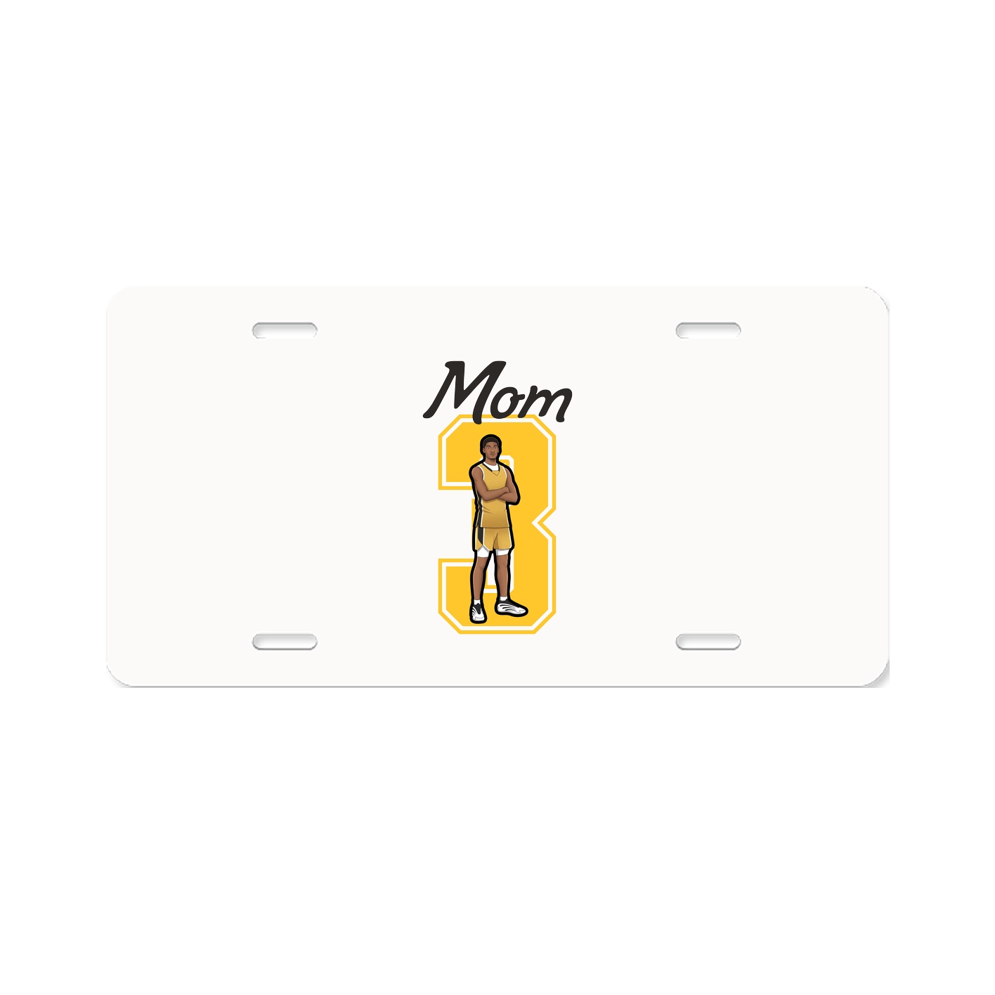License Plate — Mothers Day Shirsey in Classic