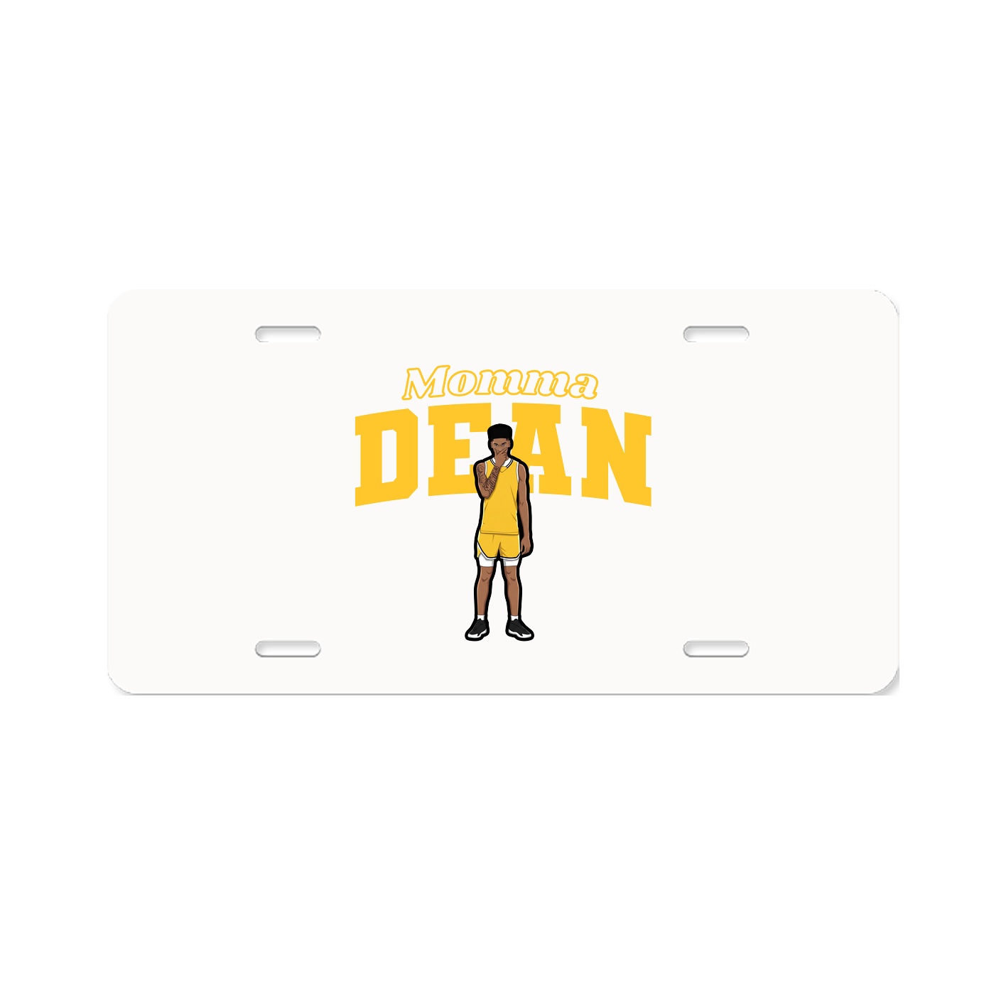 License Plate — Mothers Day Block in Classic