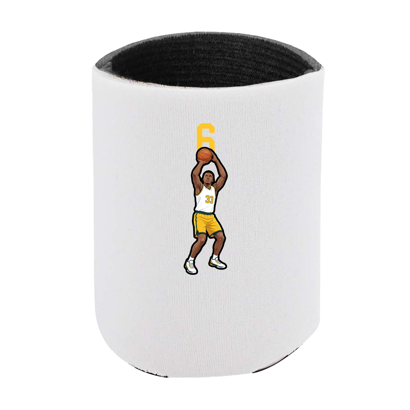 Can Holder — Number Top in White