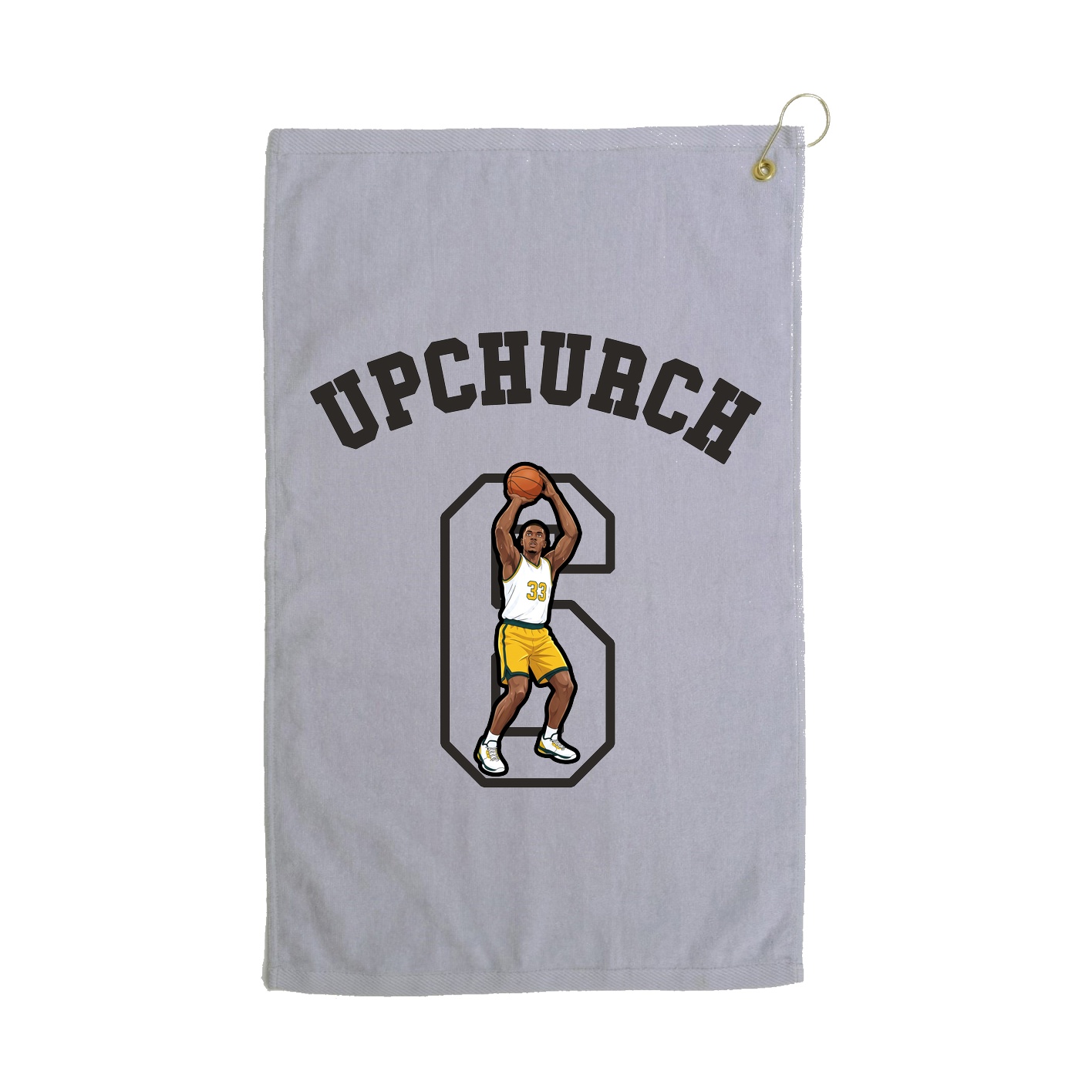 Golf Towel — Shirsey Arch in Grey