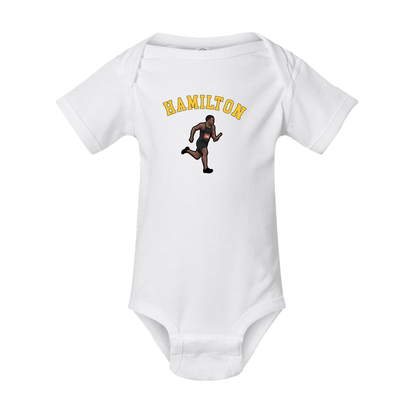 Baby Onesie — Shirsey Arch in White