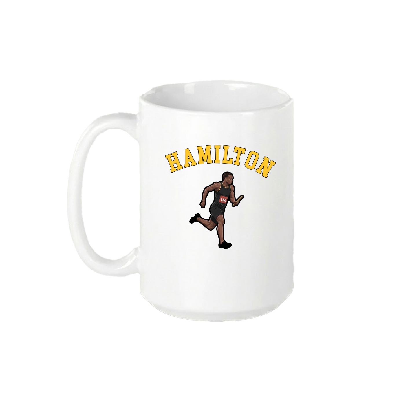 15oz Coffee Mug — Shirsey Arch in White