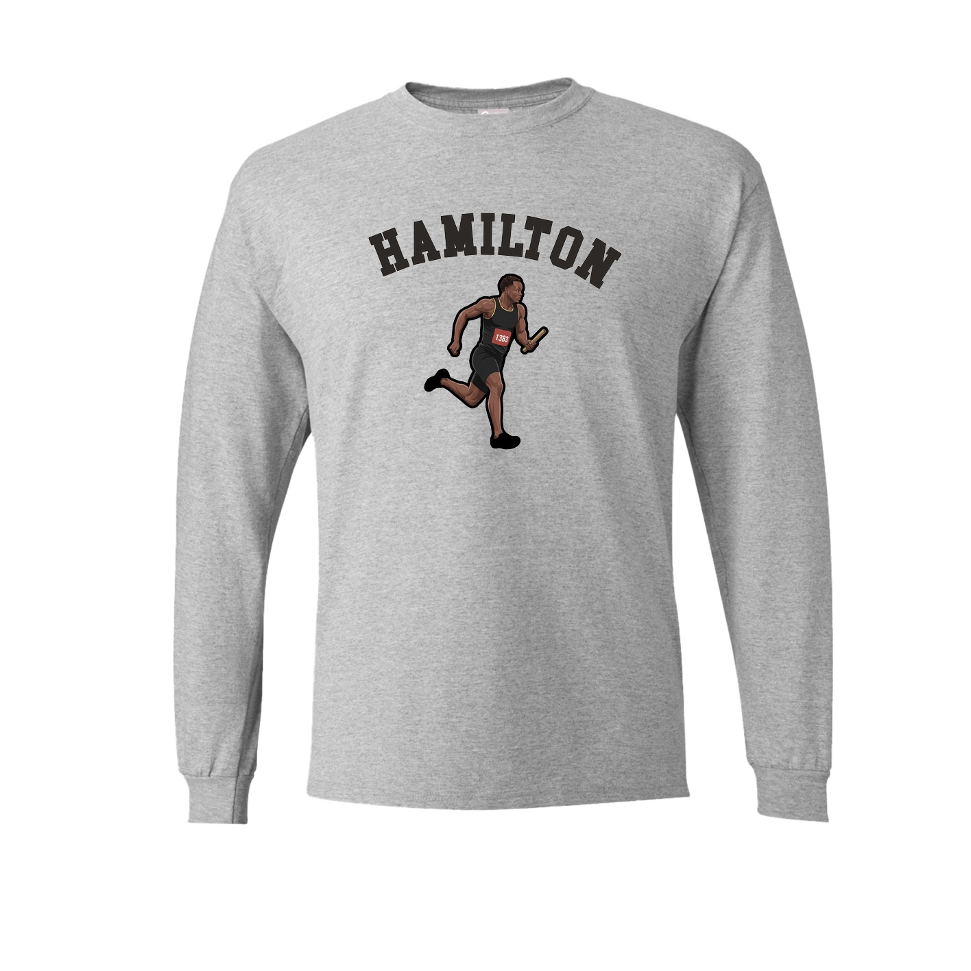 Long Sleeve Tee — Shirsey Arch in Grey