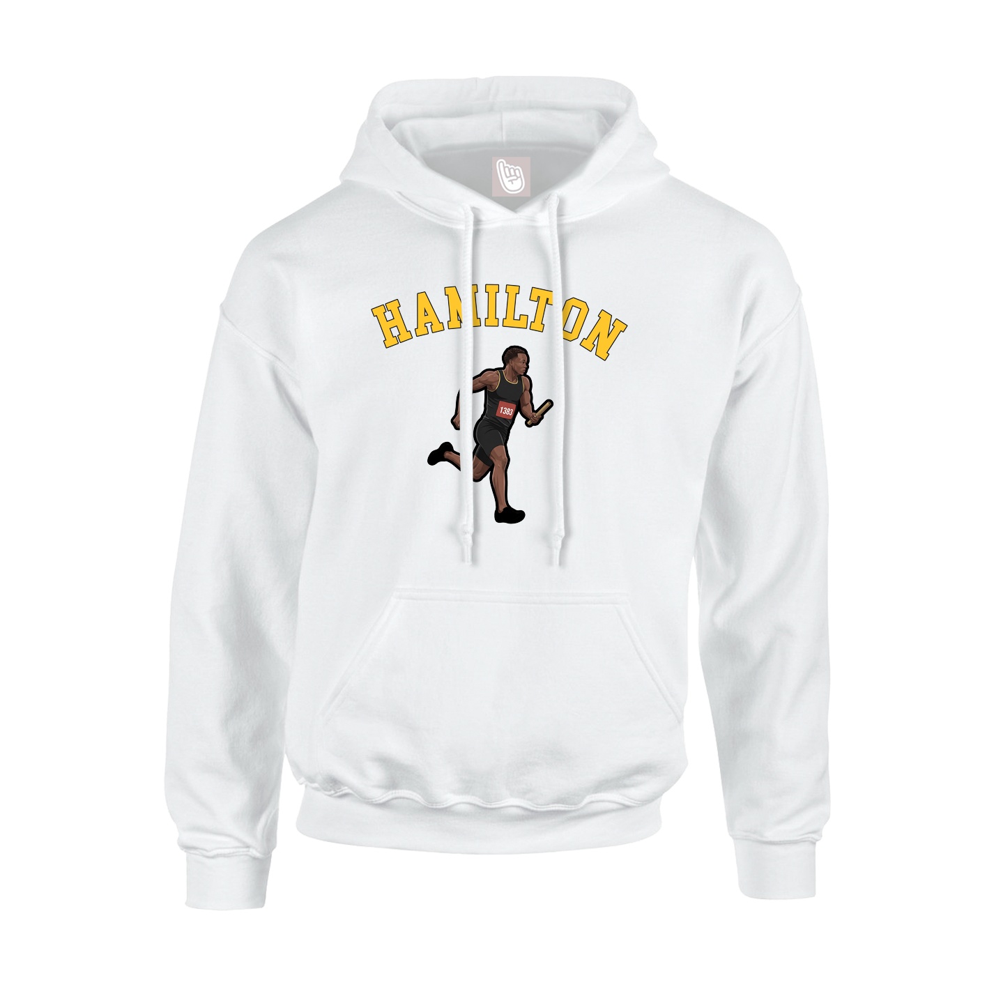 Hoodie — Shirsey Arch in White