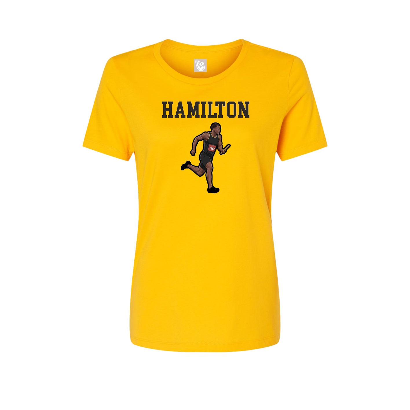 Fitted Women's Tee — Shirsey in Gold