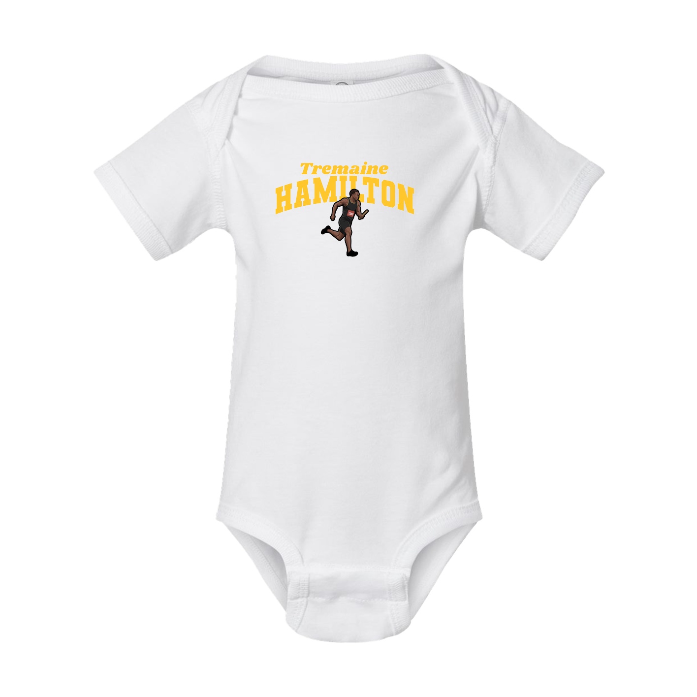 Baby Onesie — Signature Arch in White
