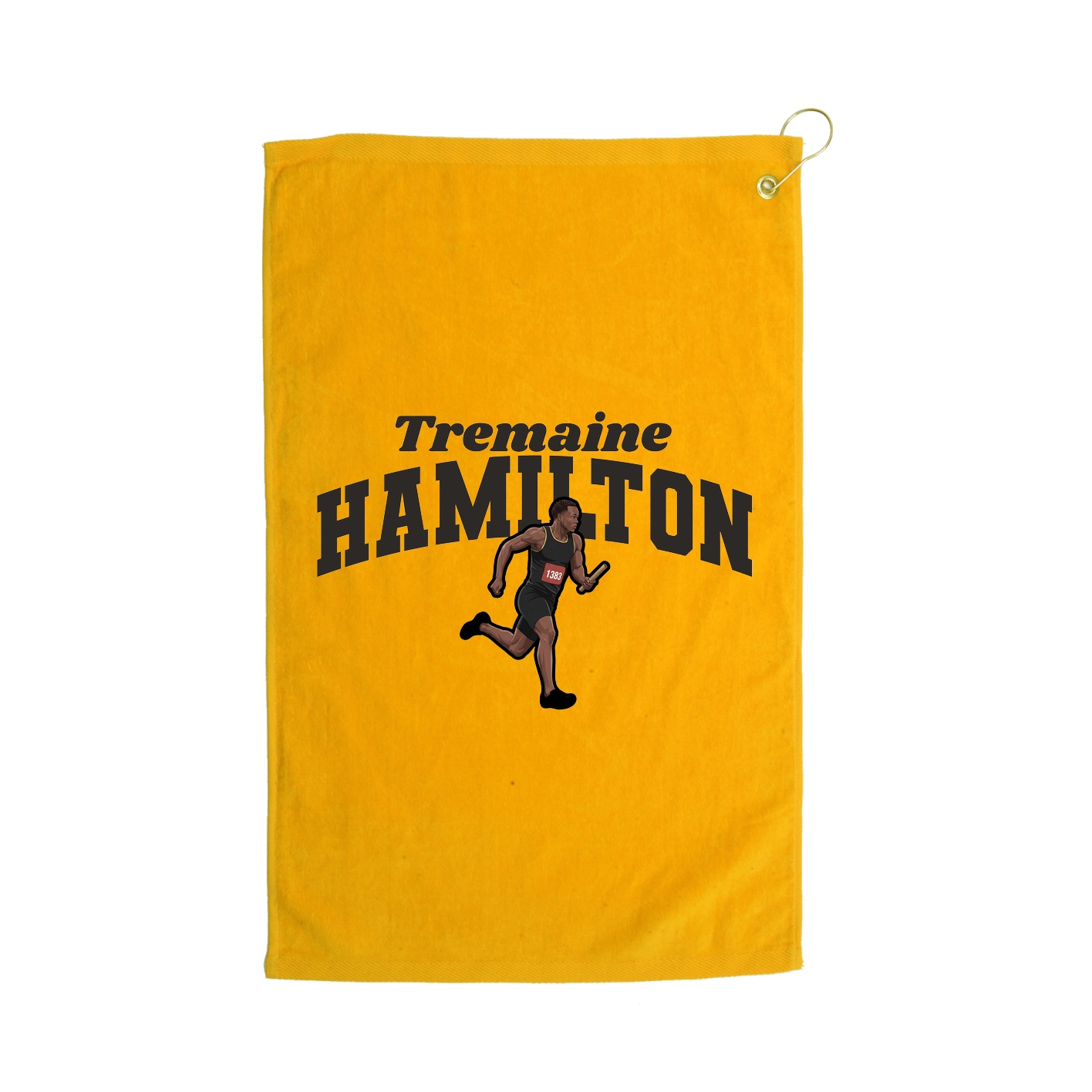 Golf Towel — Signature Arch in Gold