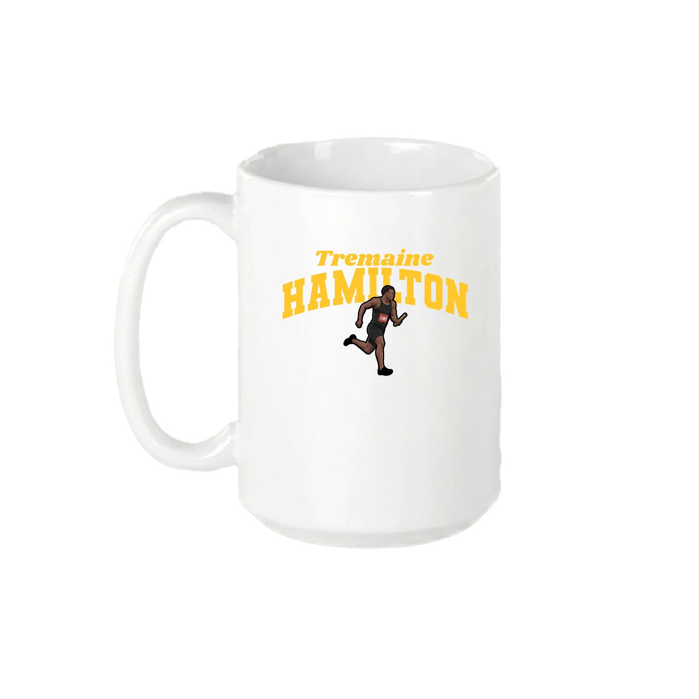 15oz Coffee Mug — Signature Arch in White