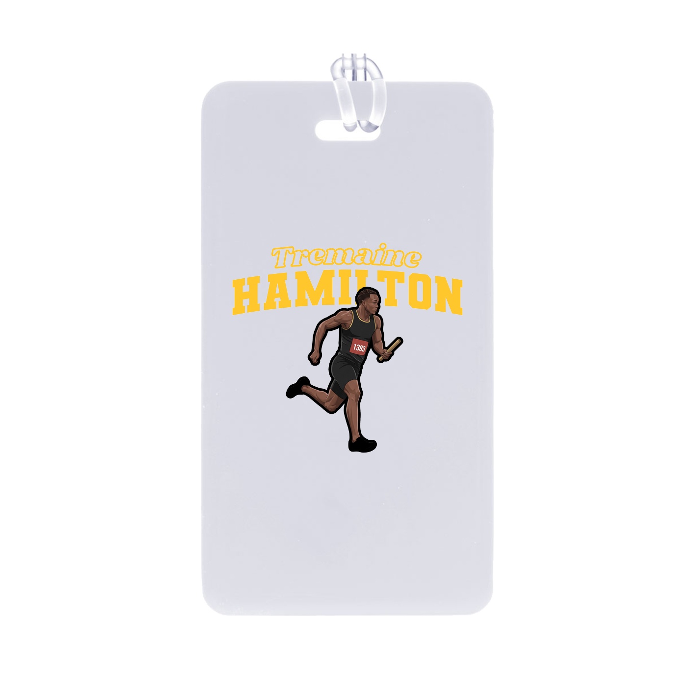 Bag Tag — Name Arch in Classic