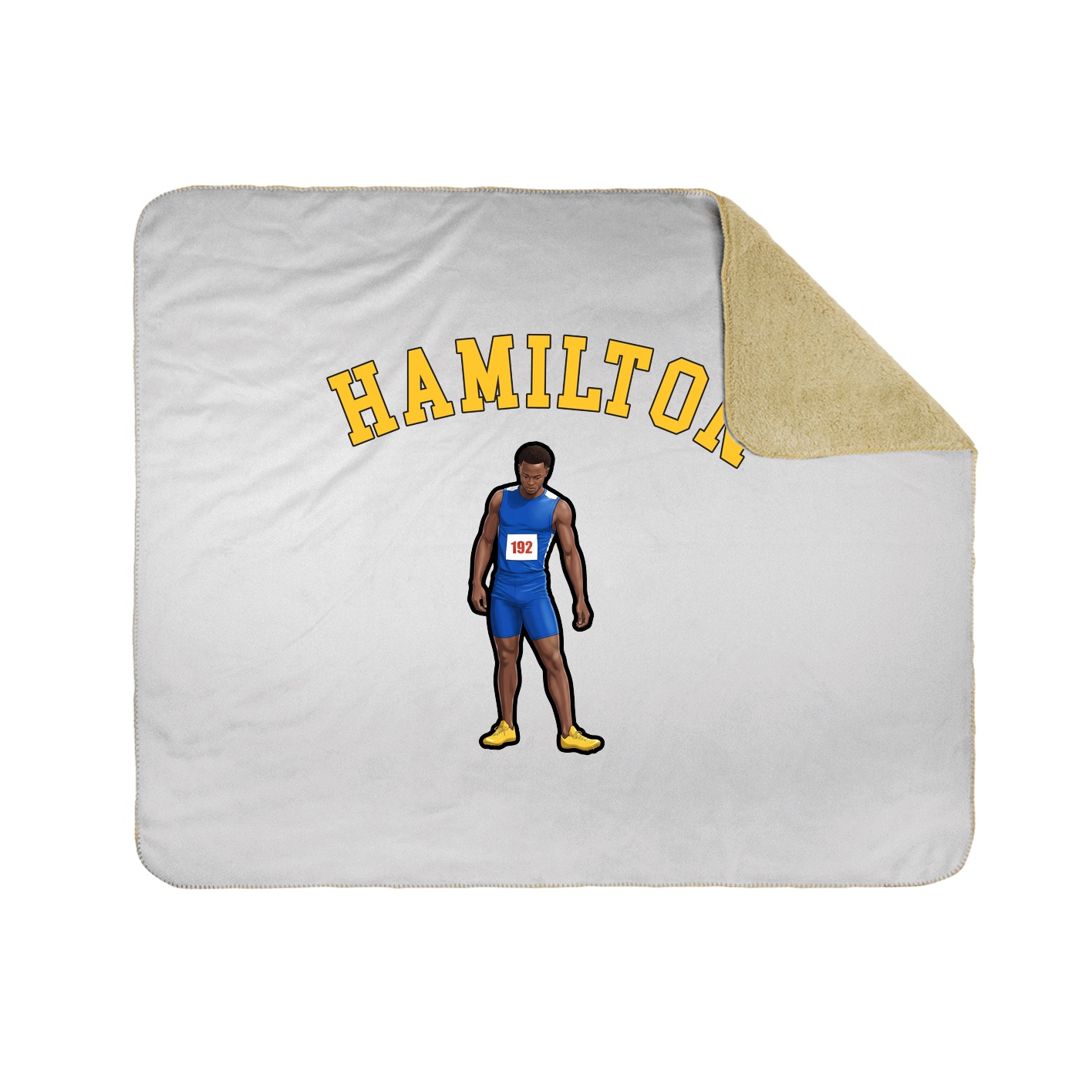 Throw Blanket — Shirsey Arch in White