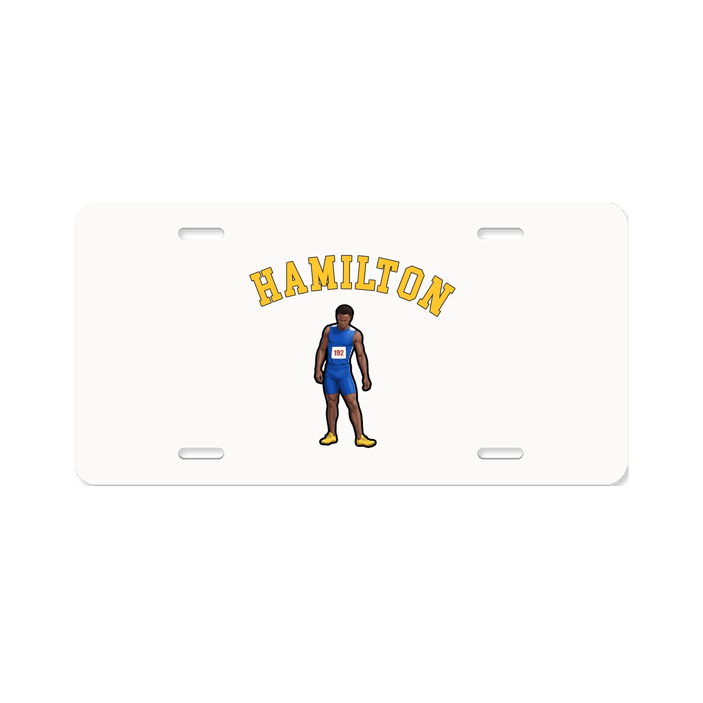 License Plate — Shirsey Arch in Classic