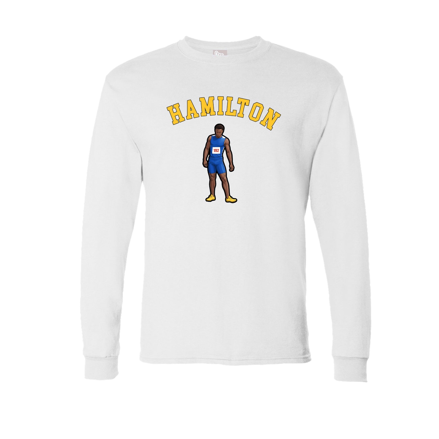 Long Sleeve Tee — Shirsey Arch in White