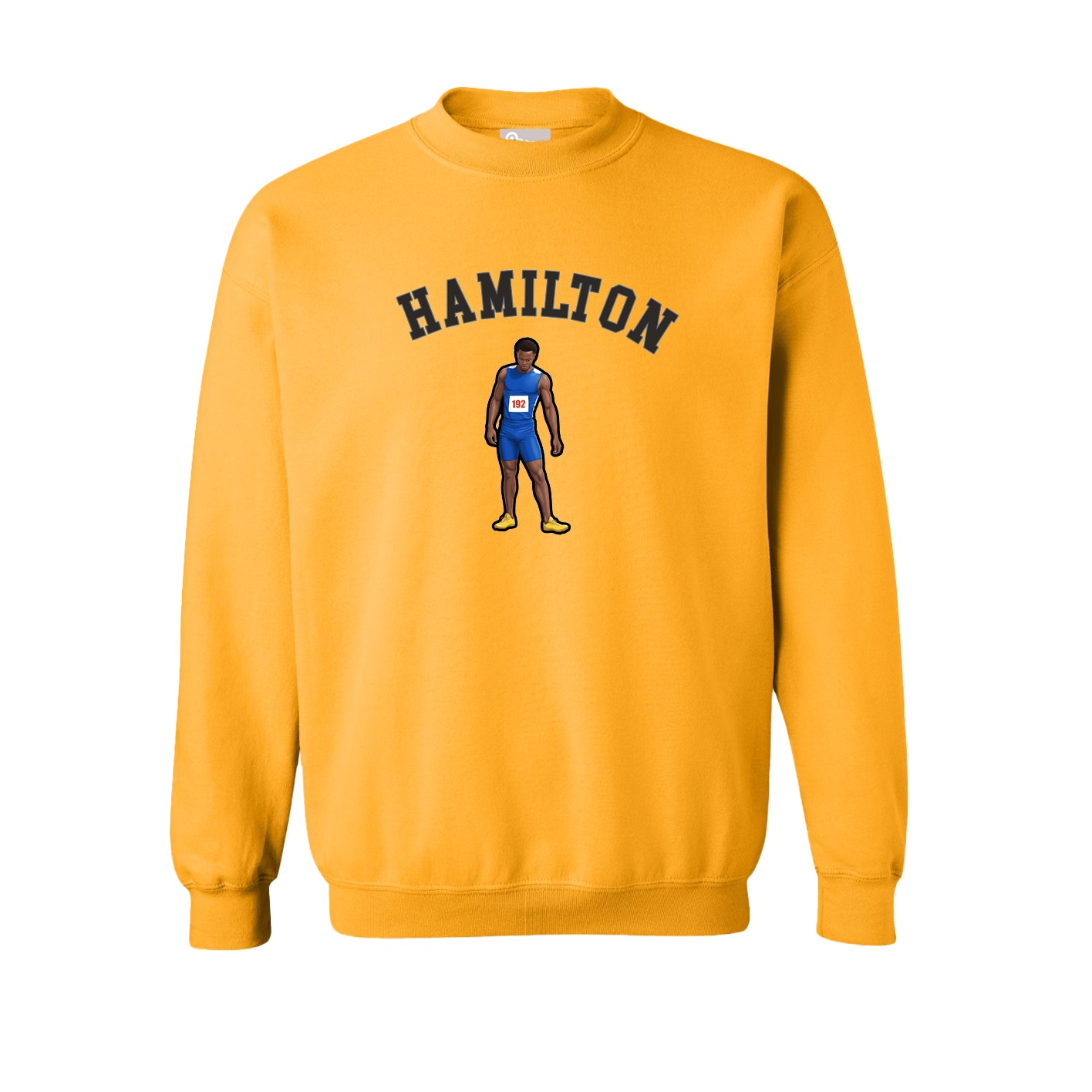 Fleece Crew — Shirsey Arch in Gold
