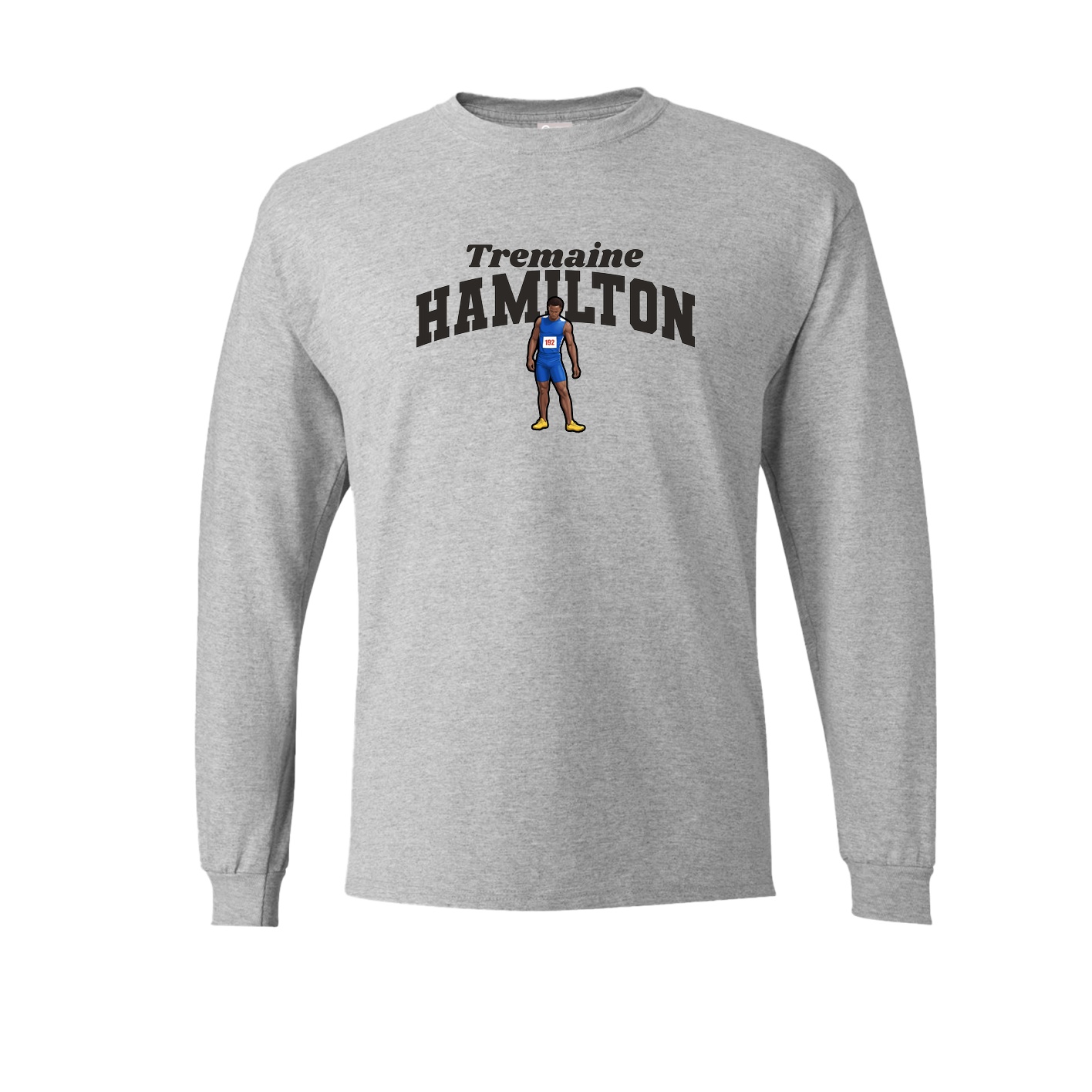 Long Sleeve Tee — Signature Arch in Grey
