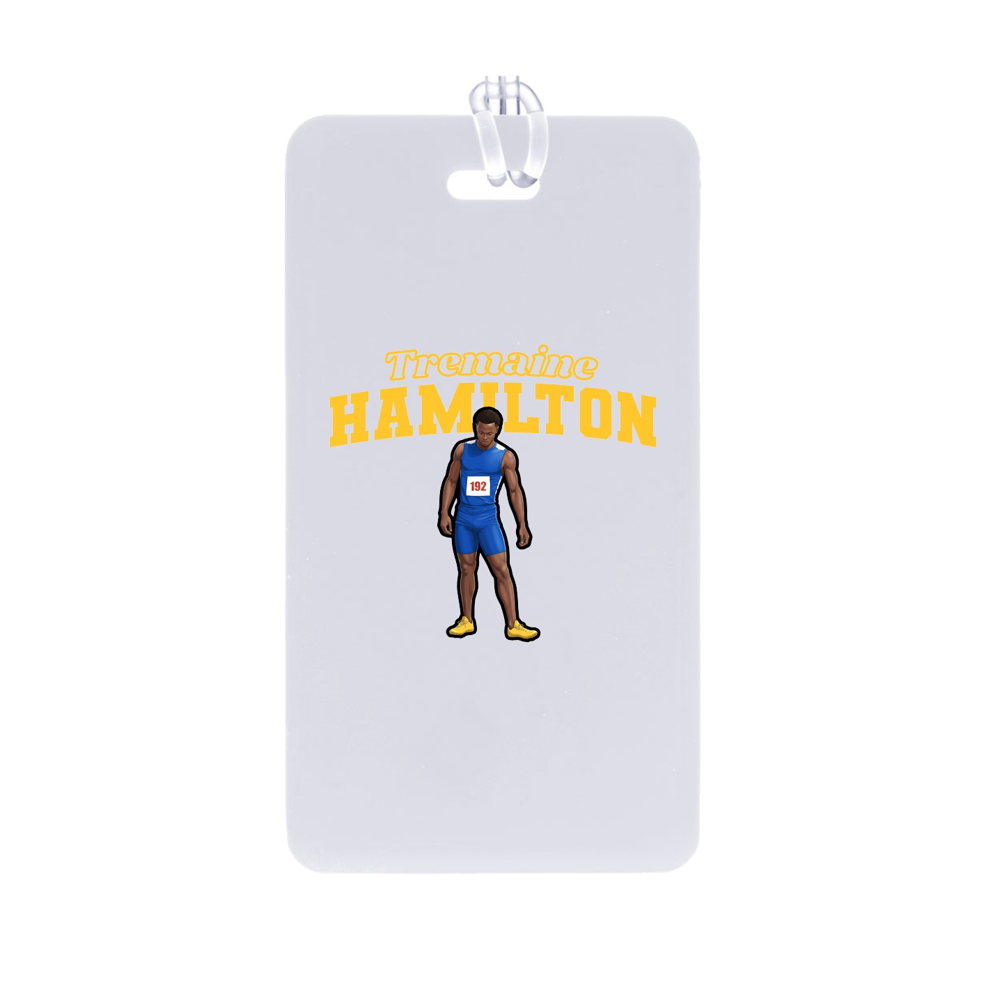 Bag Tag — Name Arch in Classic