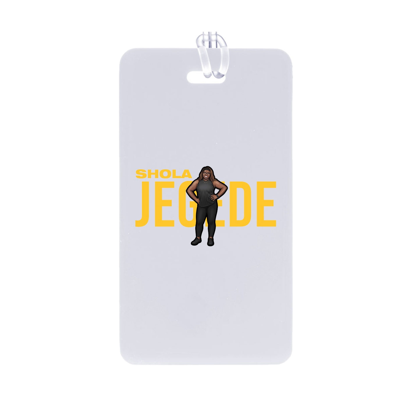 Bag Tag — Player Name in Classic