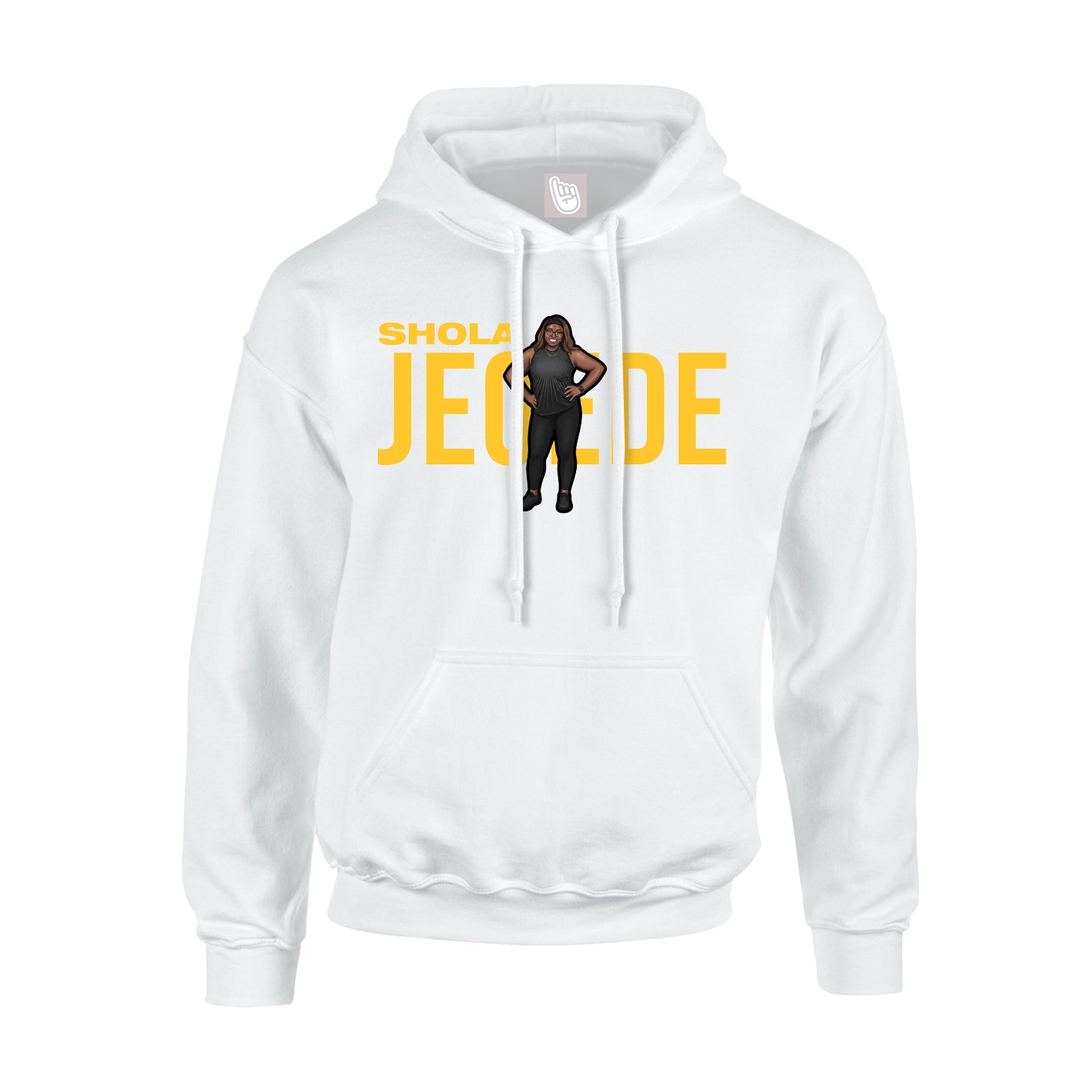 Hoodie — Player Name in White