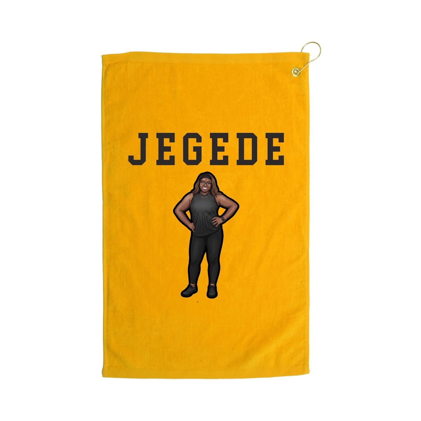 Golf Towel — Shirsey in Gold