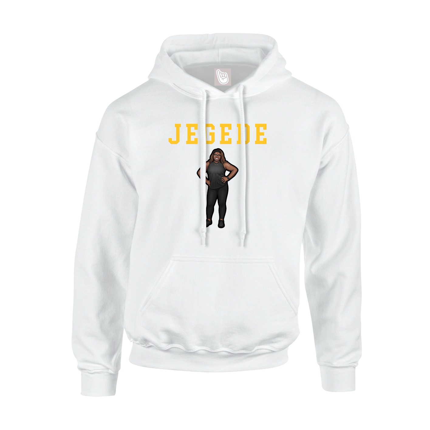 Youth Hoodie — Shirsey in White