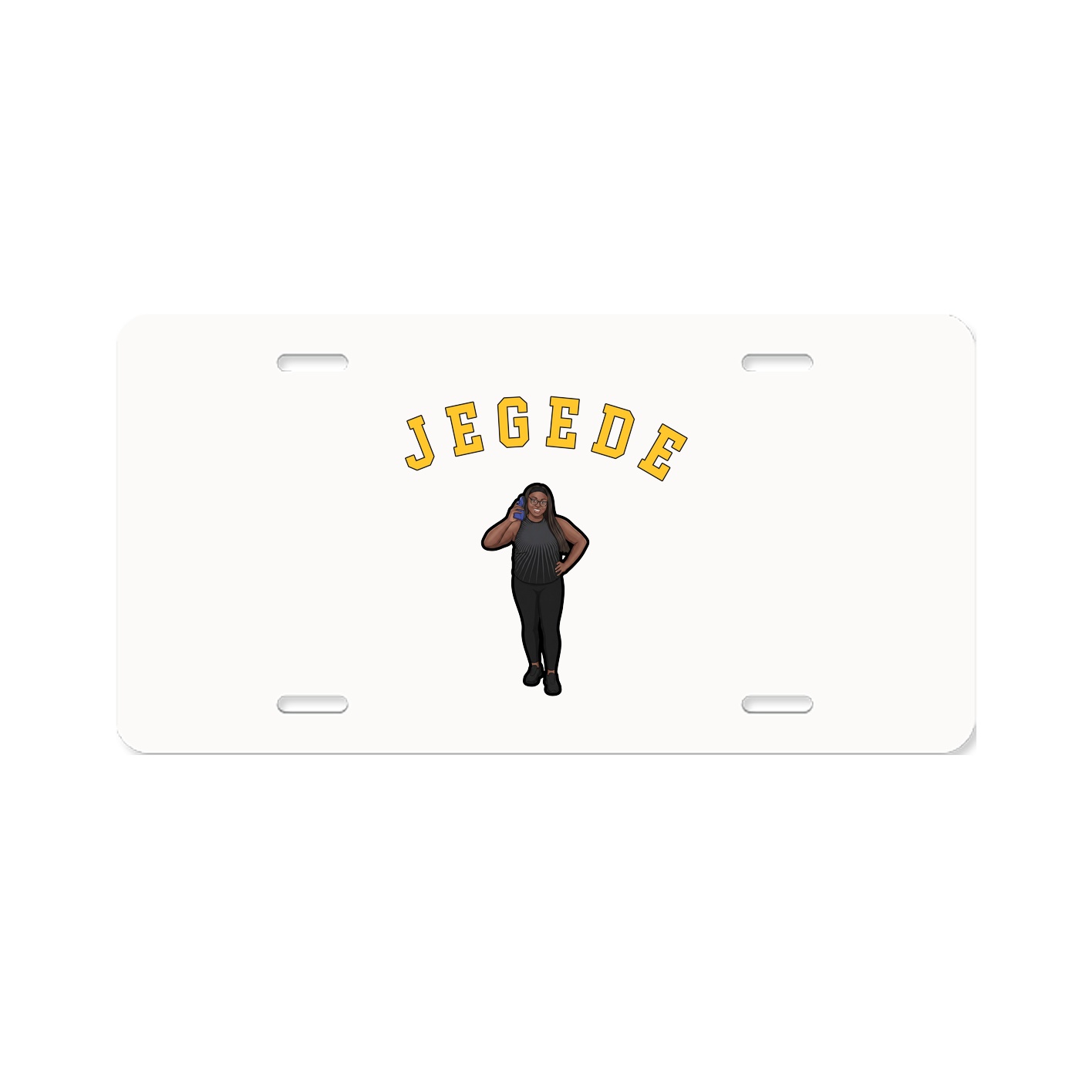 License Plate — Shirsey Arch in Classic