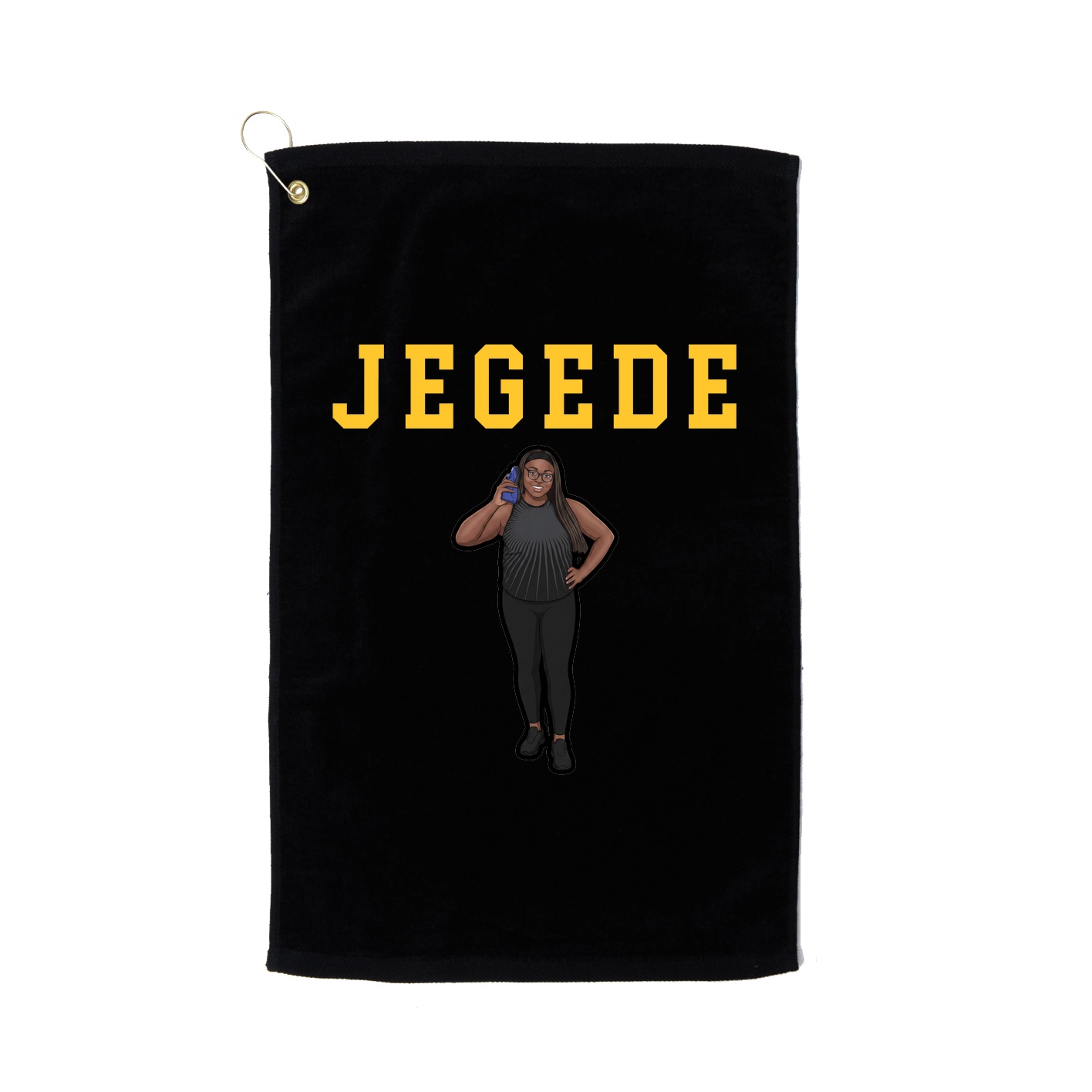 Golf Towel — Shirsey in Black