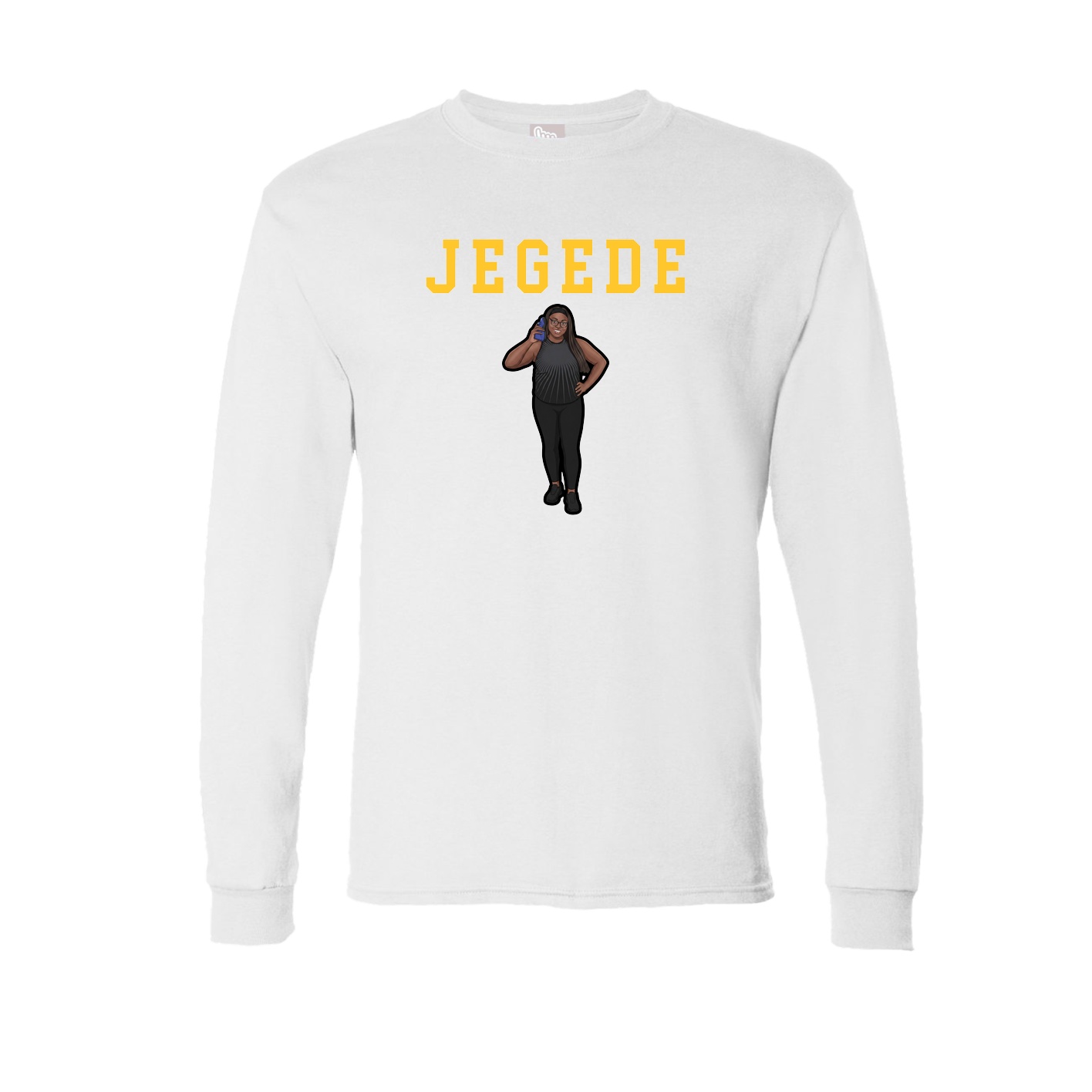 Long Sleeve Tee — Shirsey in White