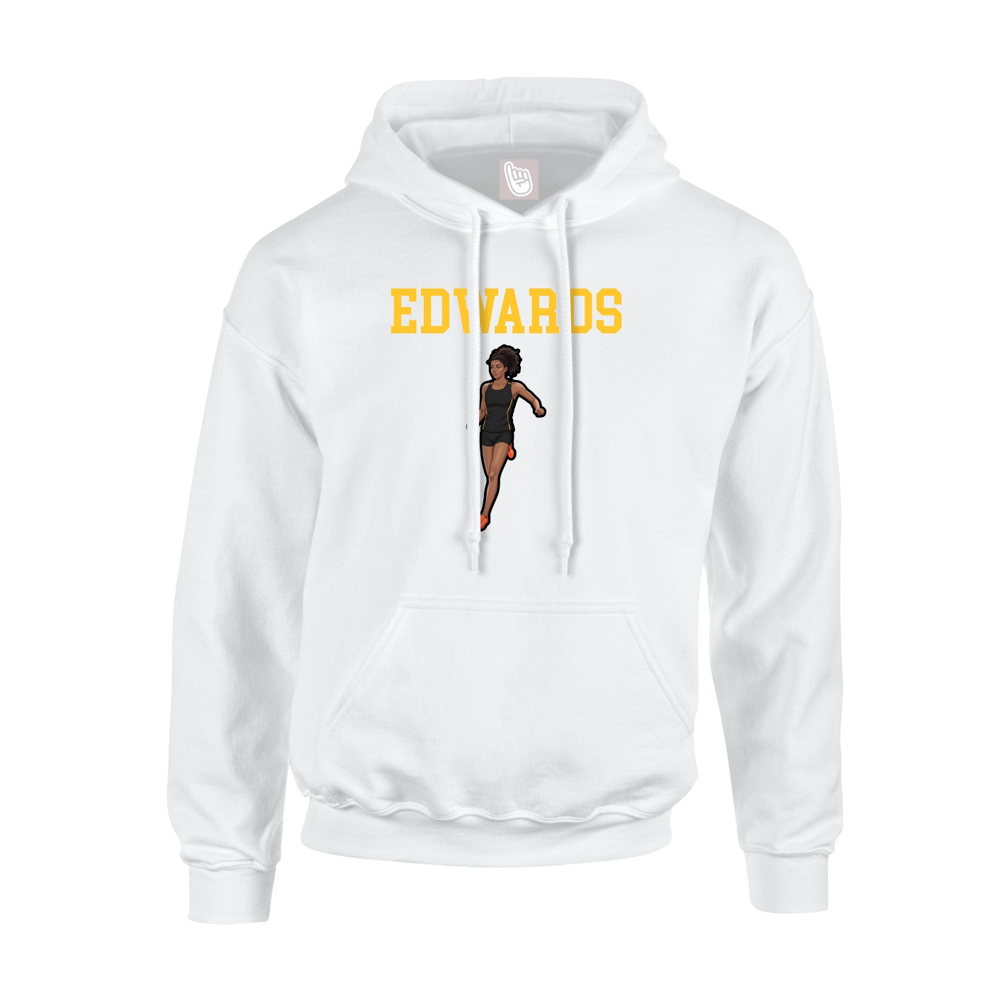 Hoodie — Shirsey in White