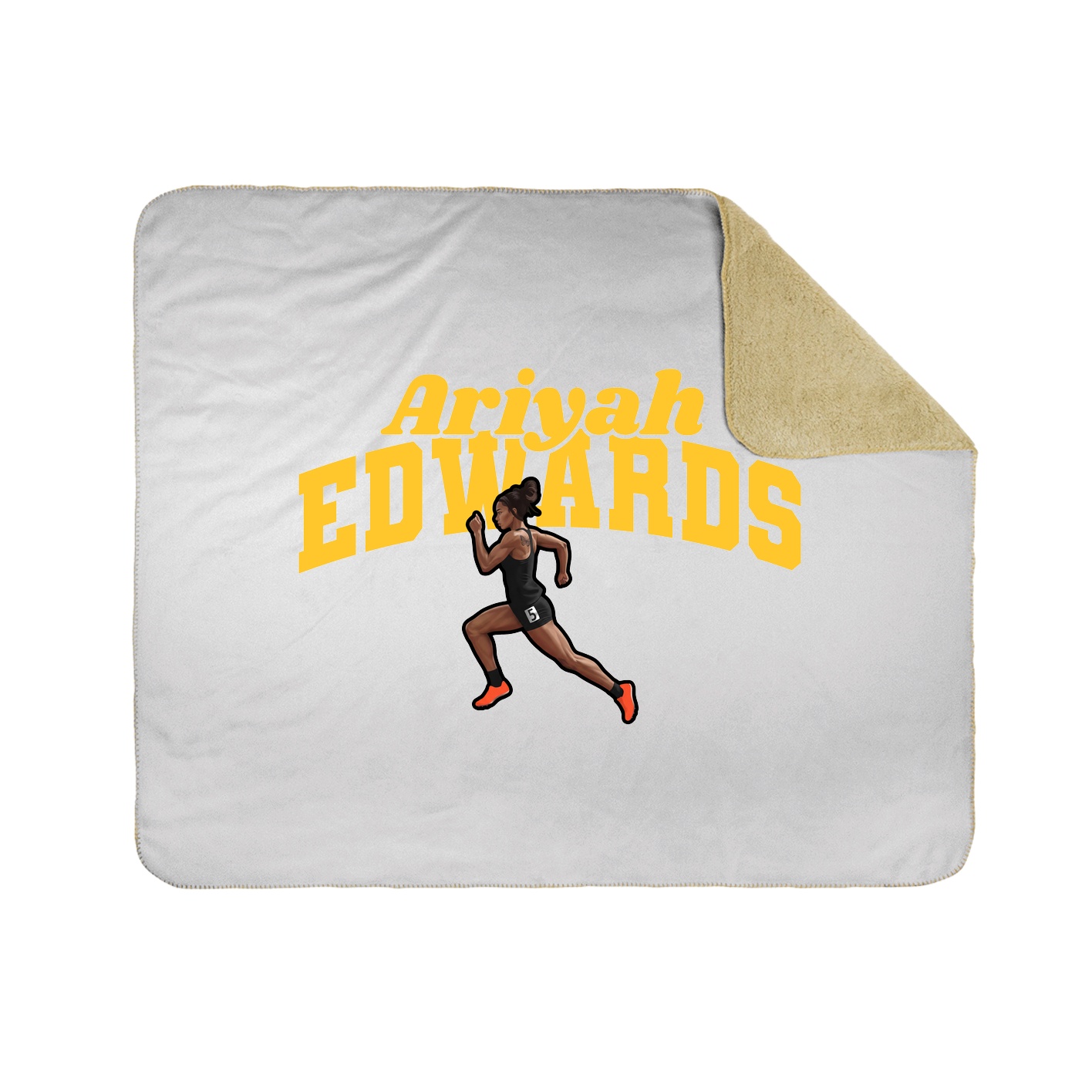 Throw Blanket — Signature Arch in White