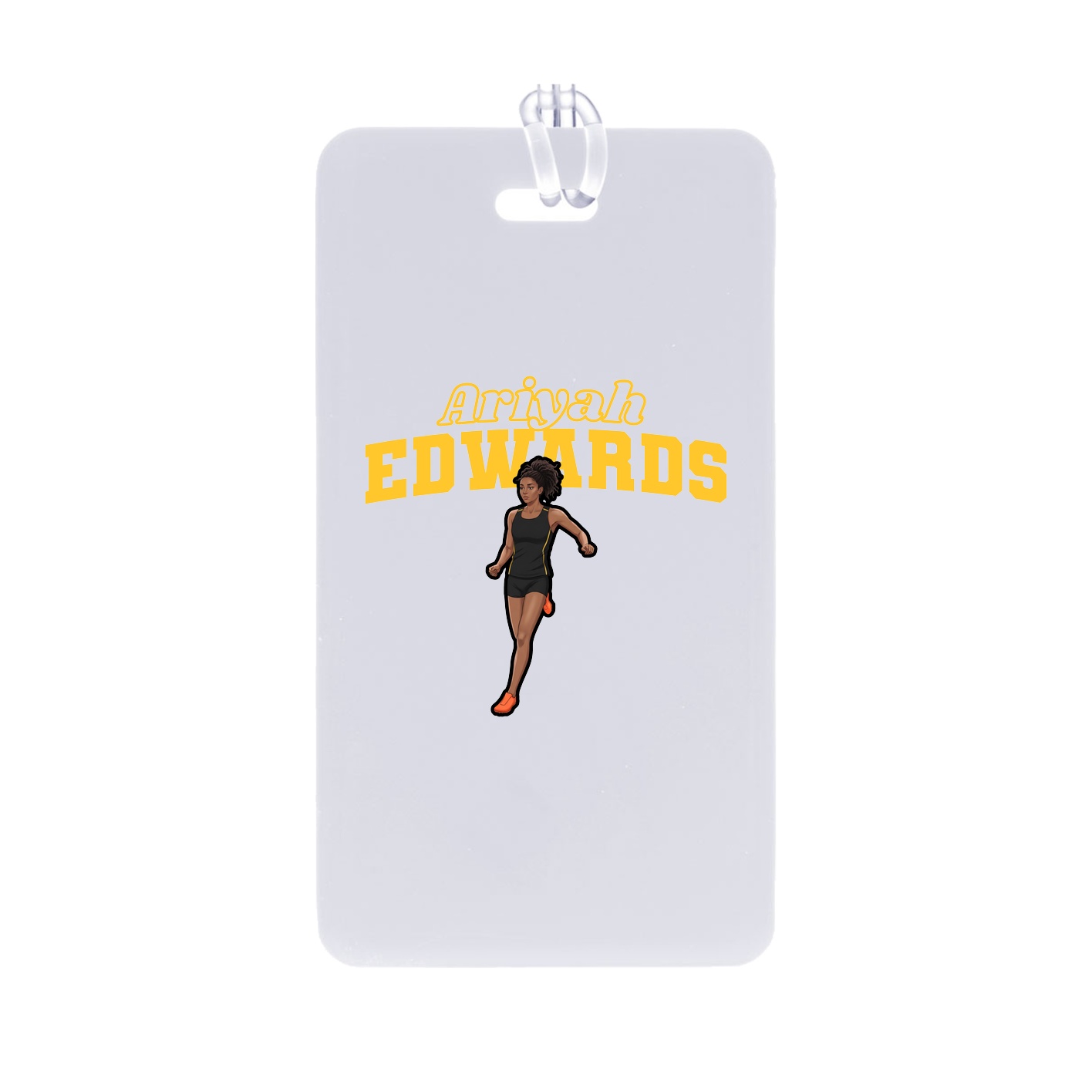 Bag Tag — Name Arch in Classic