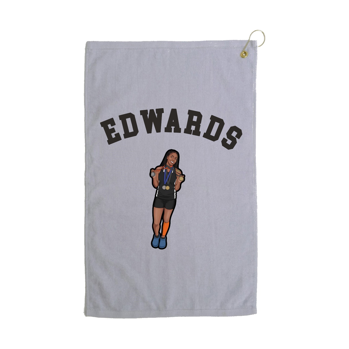 Golf Towel — Shirsey Arch in Grey