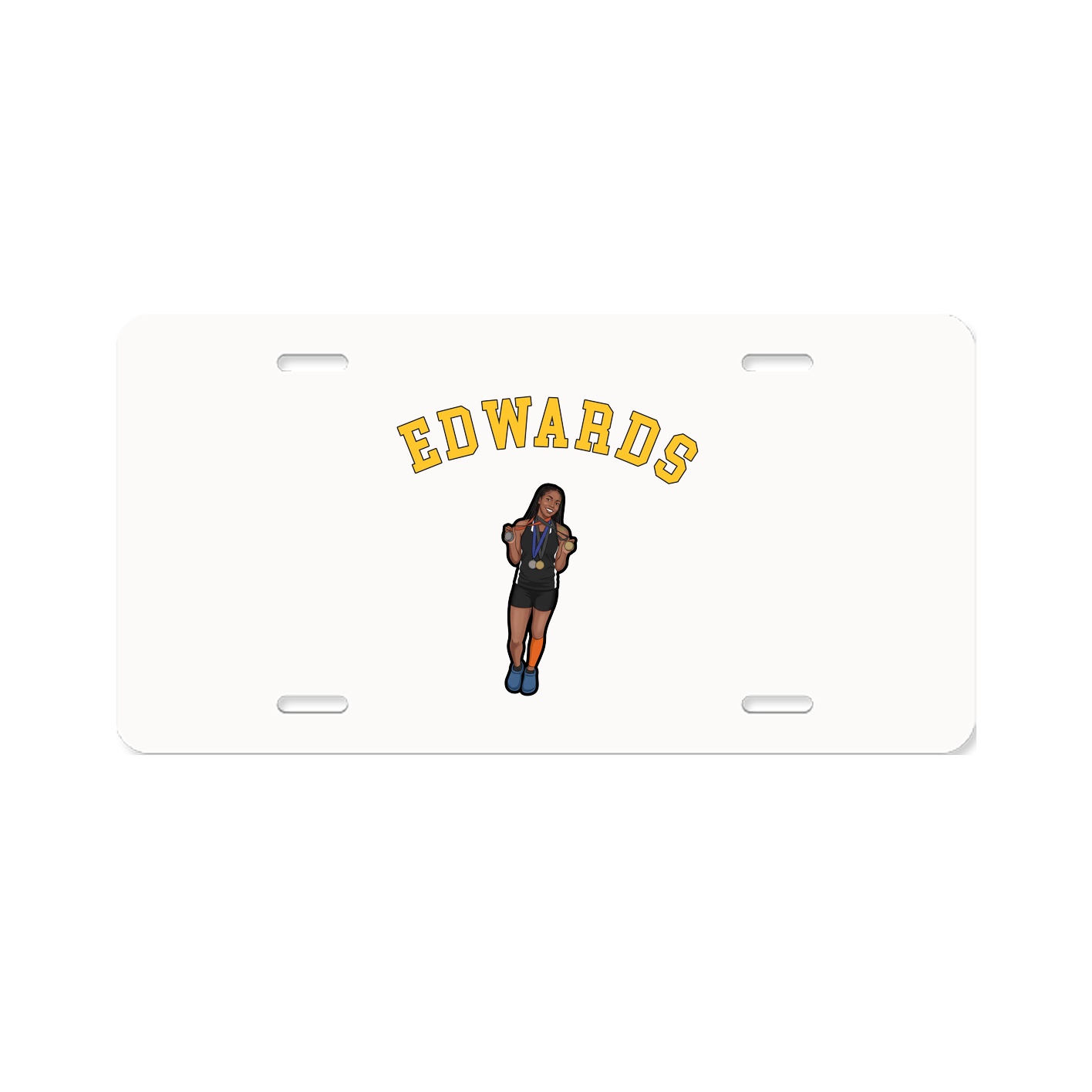 License Plate — Shirsey Arch in Classic