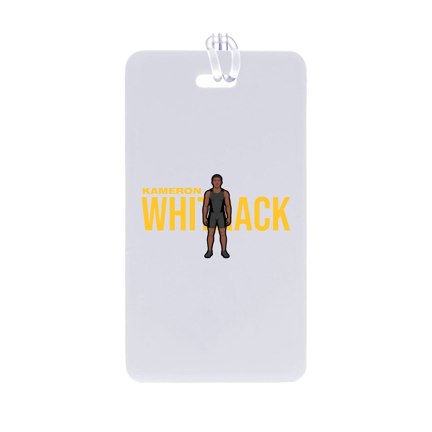 Bag Tag — Player Name in Classic