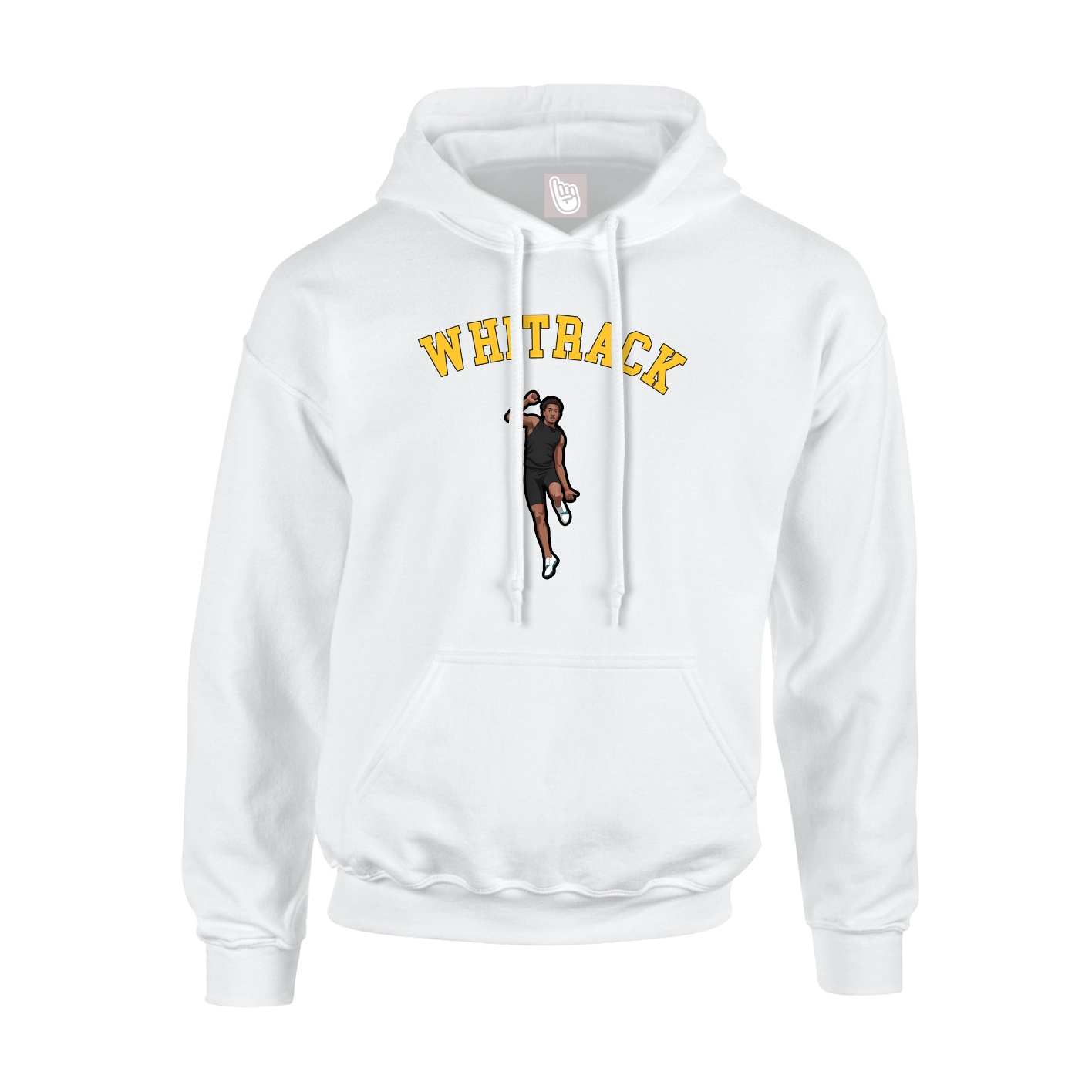 Youth Hoodie — Shirsey Arch in White
