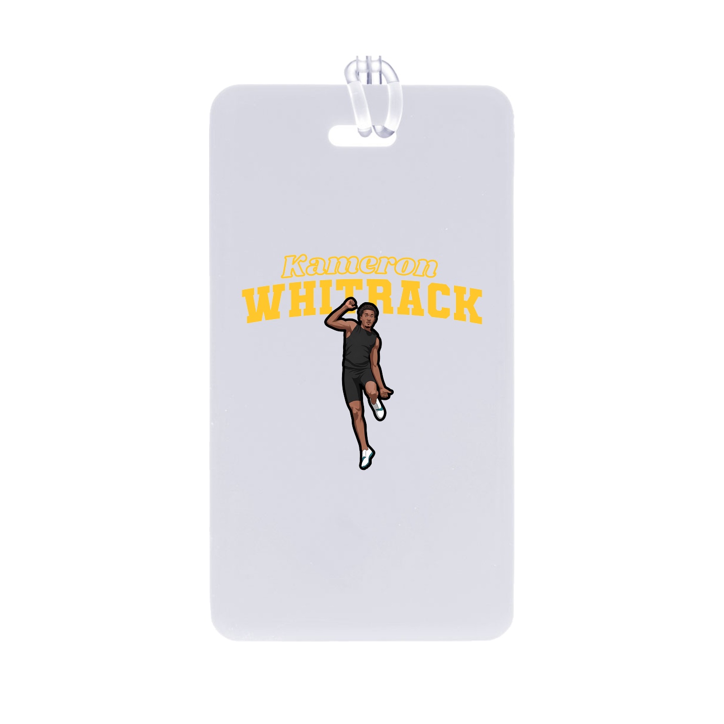 Bag Tag — Name Arch in Classic
