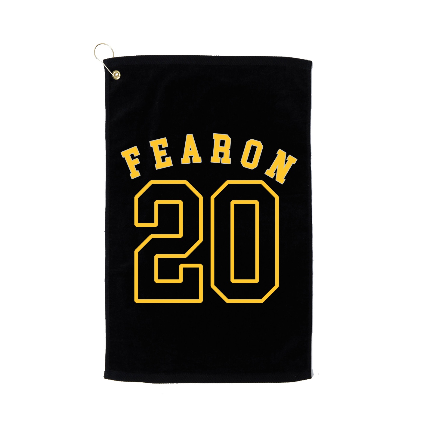 Golf Towel — Shirsey Arch in Black