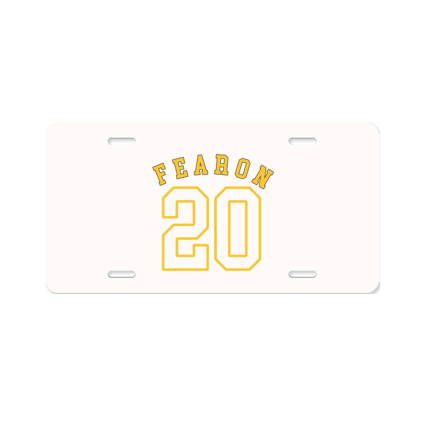 License Plate — Shirsey Arch in Classic