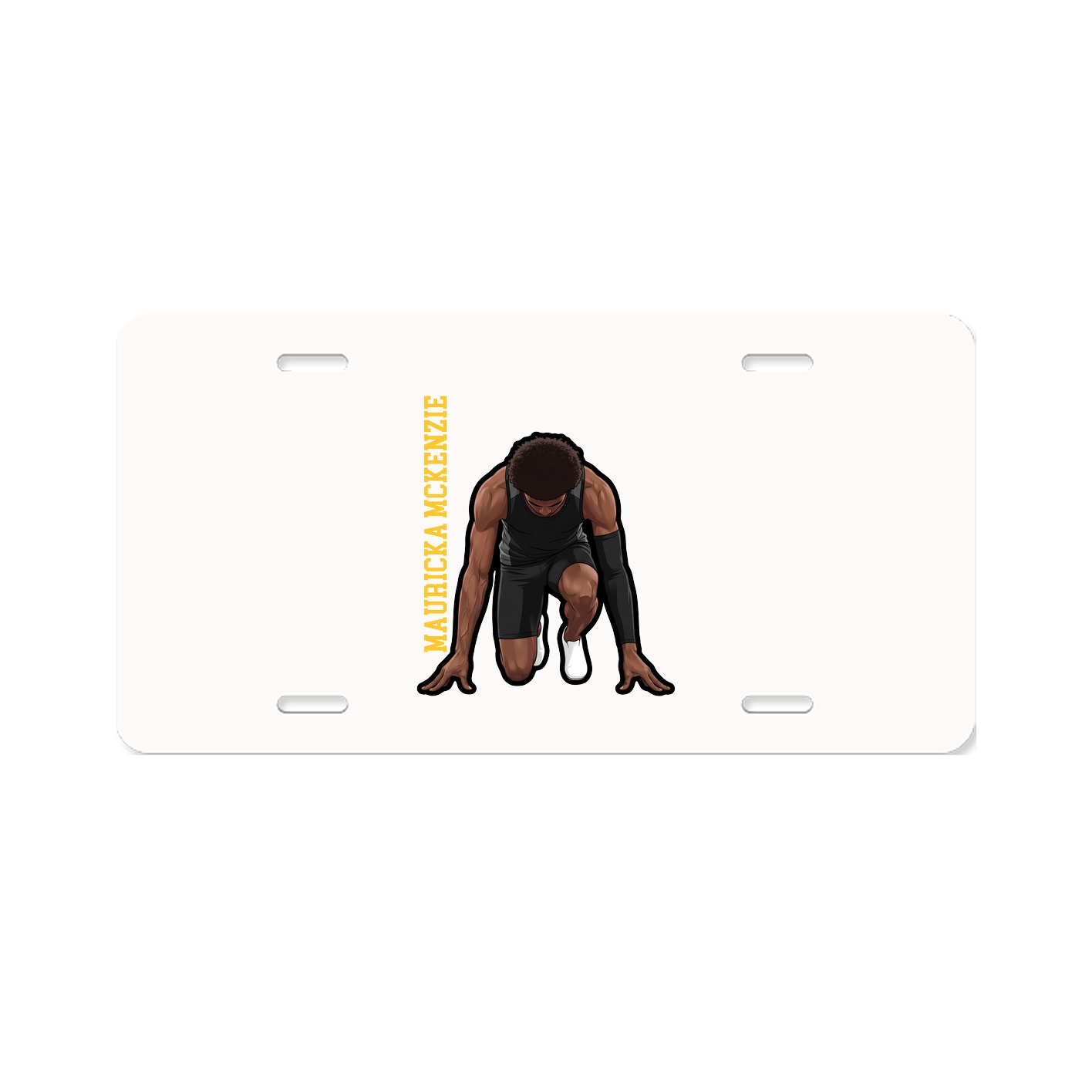Aluminum License Plate
